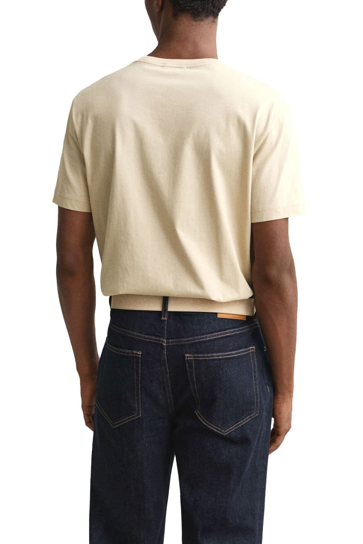 Men's T-Shirts Gant Beige