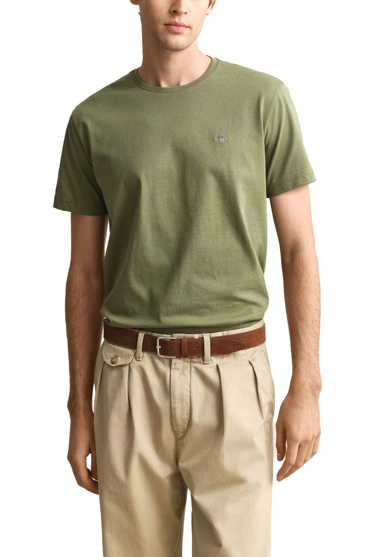 Men's T-Shirts Gant Green