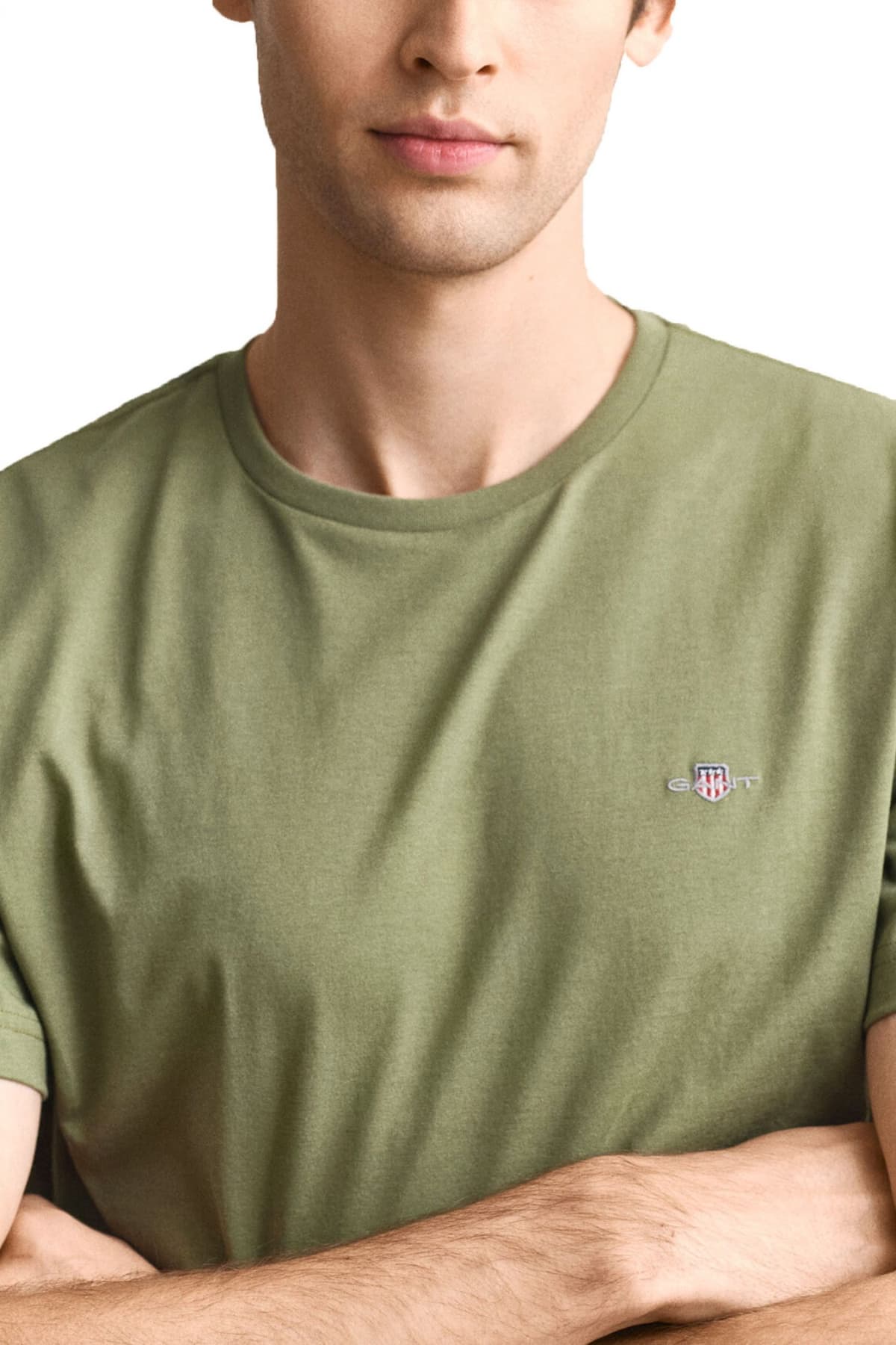Men's T-Shirts Gant Green