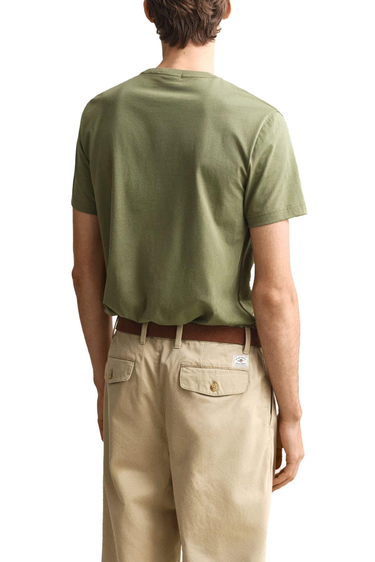 Men's T-Shirts Gant Green