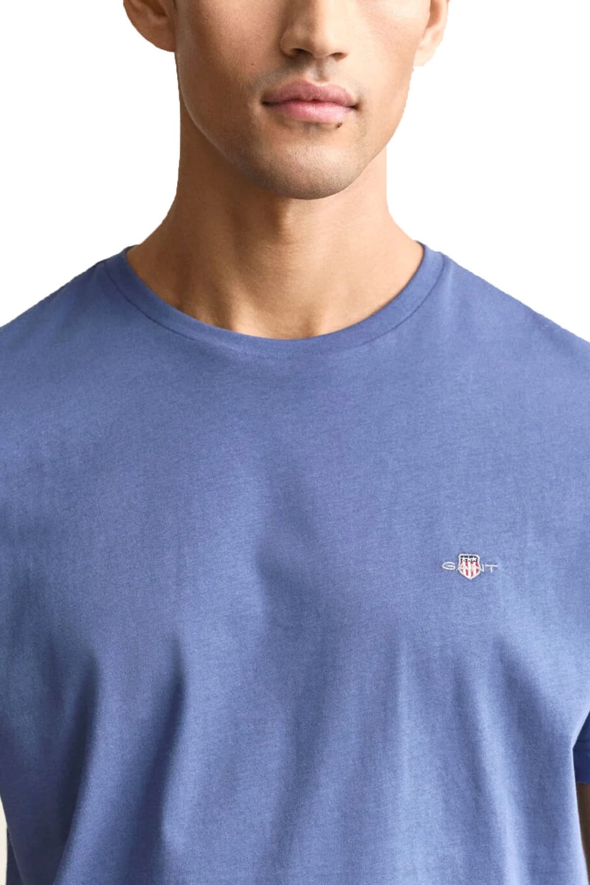 Men's T-Shirts Gant Blue