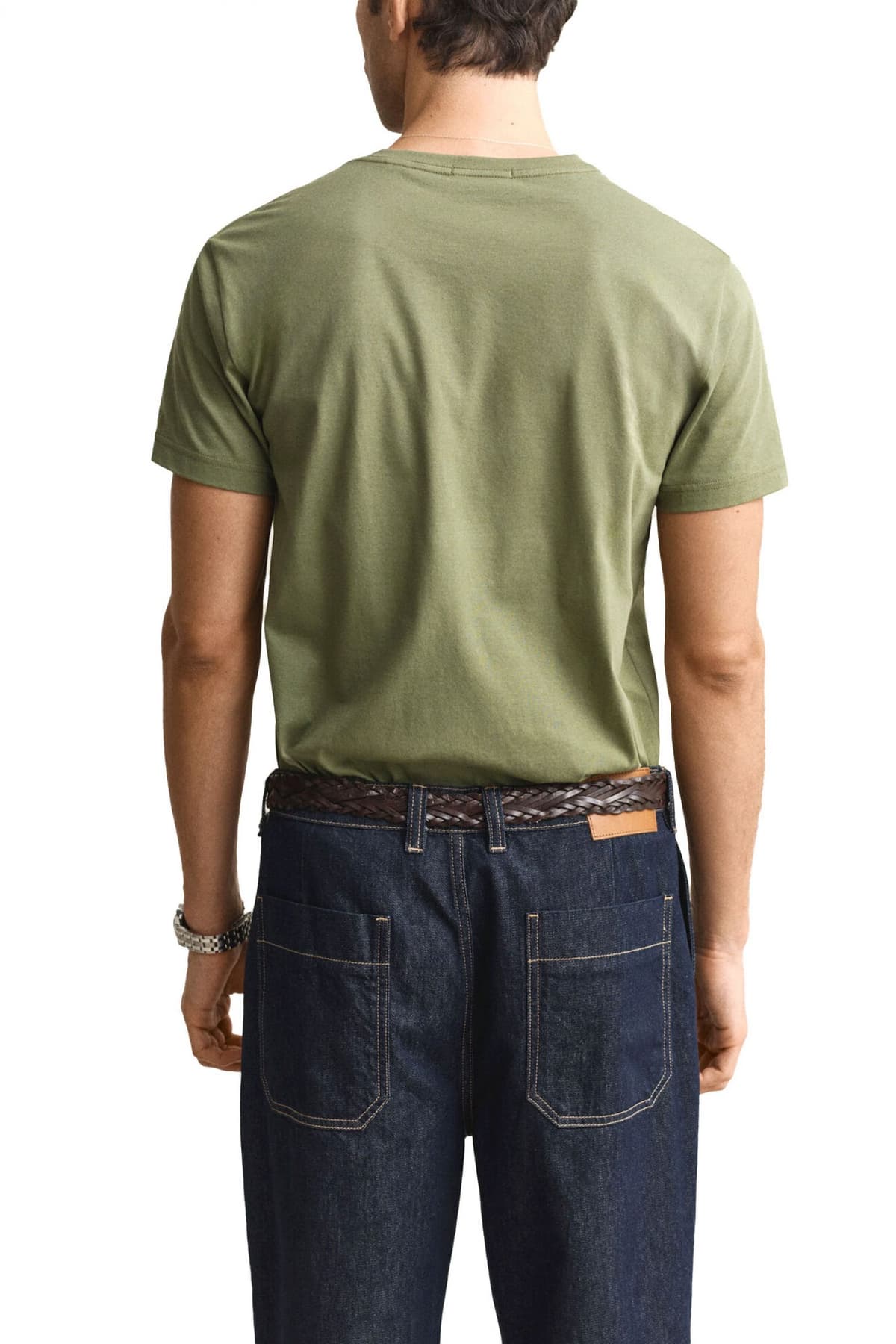 Men's T-Shirts Gant Green