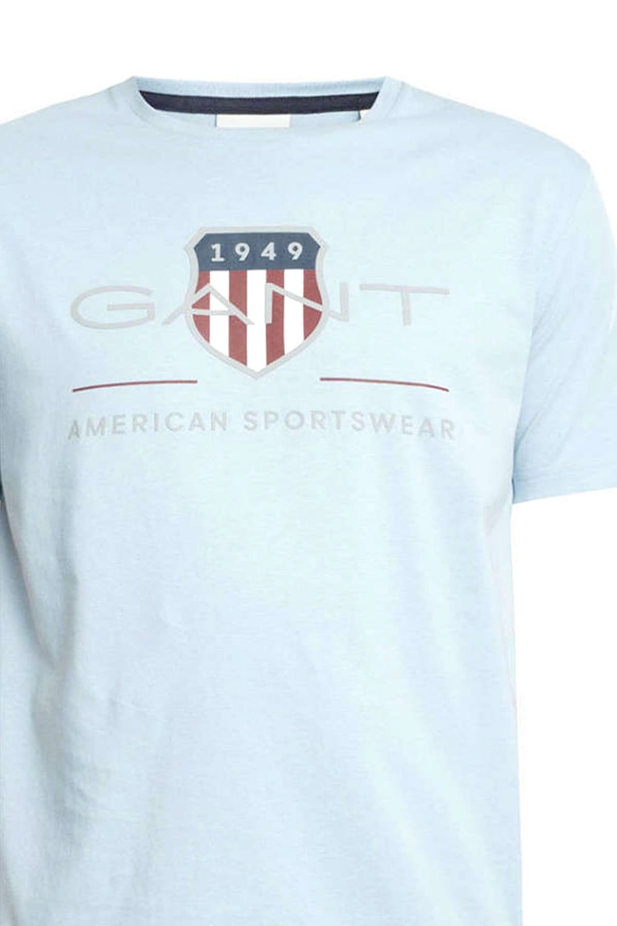 Men's T-Shirts Gant Blue