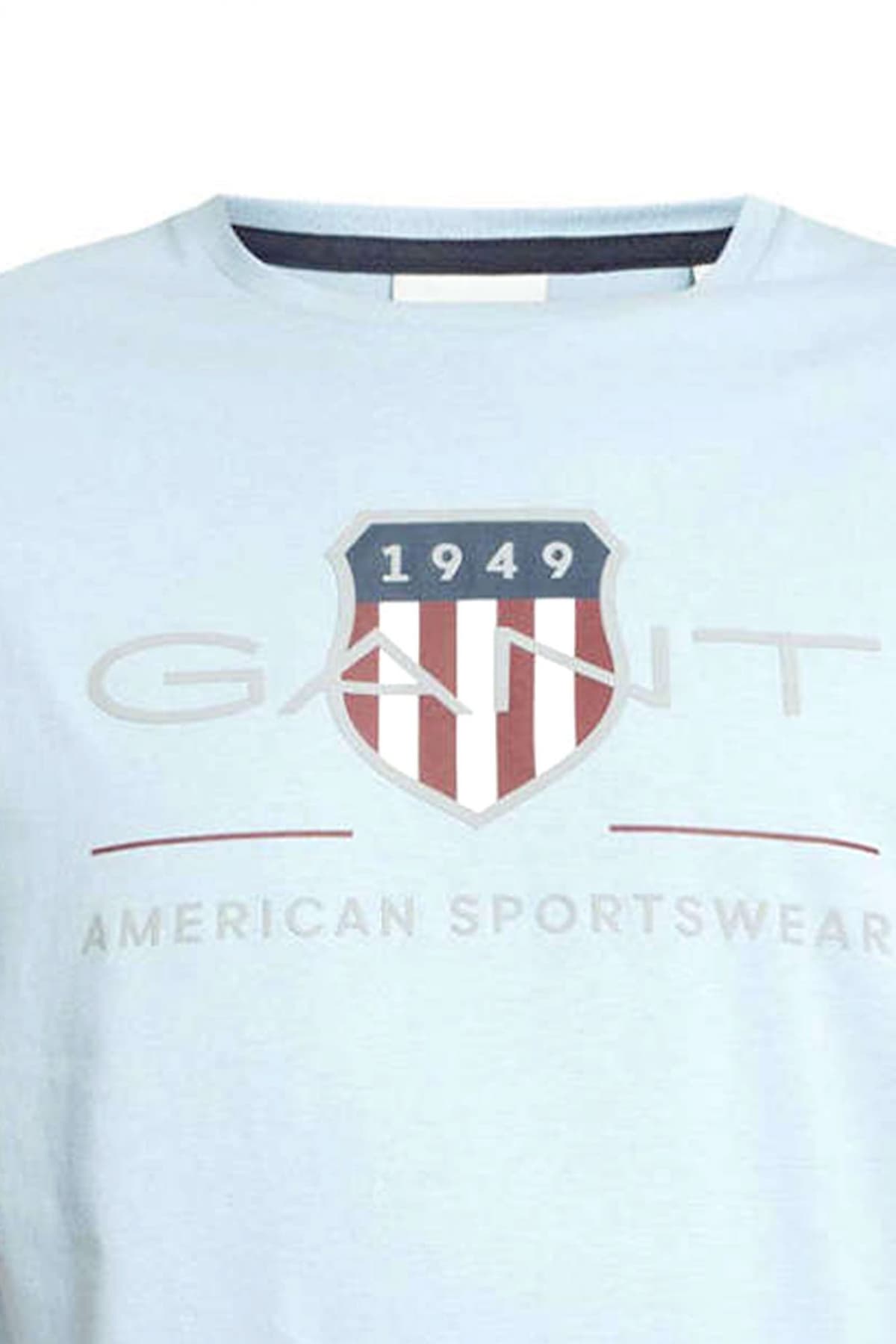 Men's T-Shirts Gant Blue