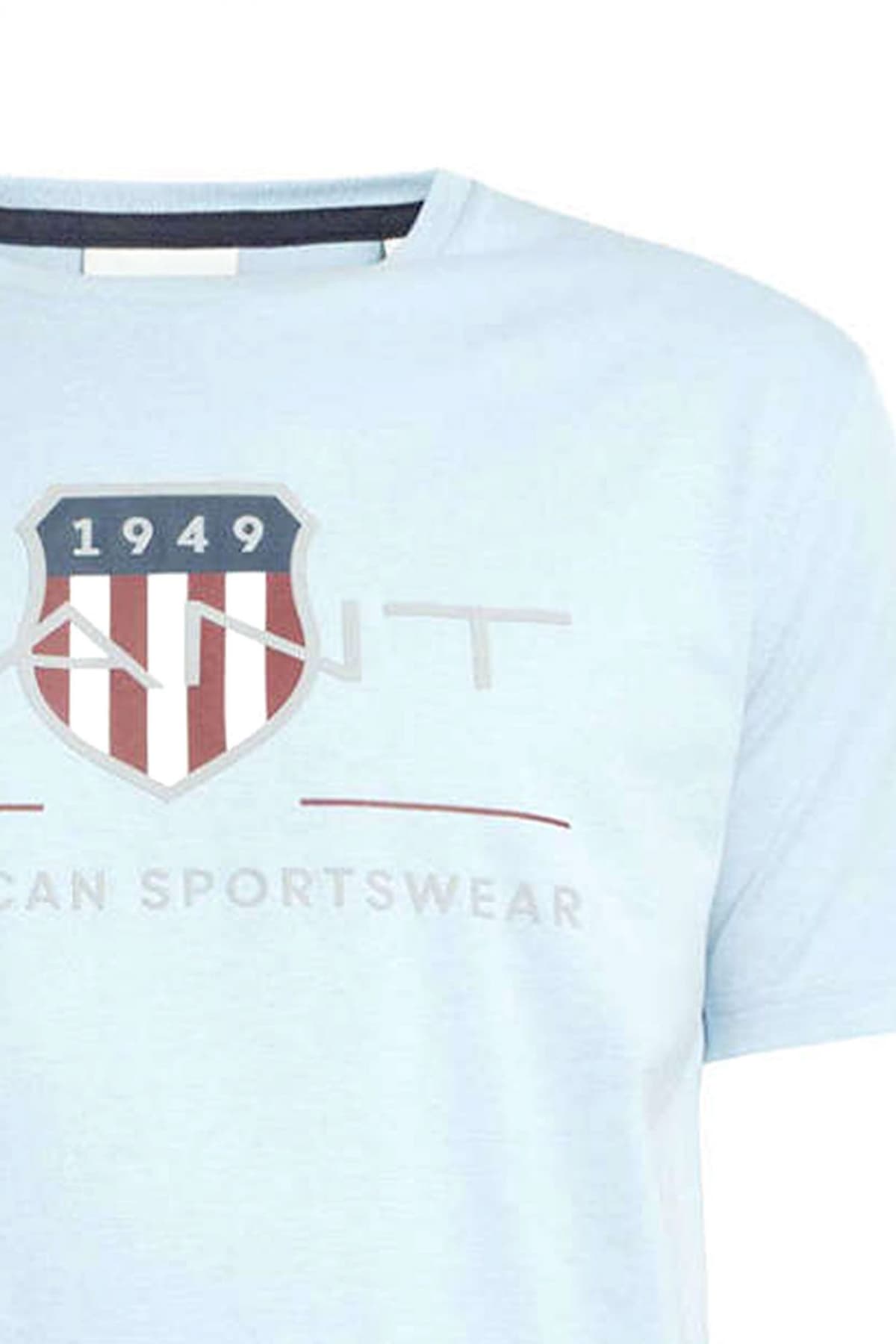 Men's T-Shirts Gant Blue