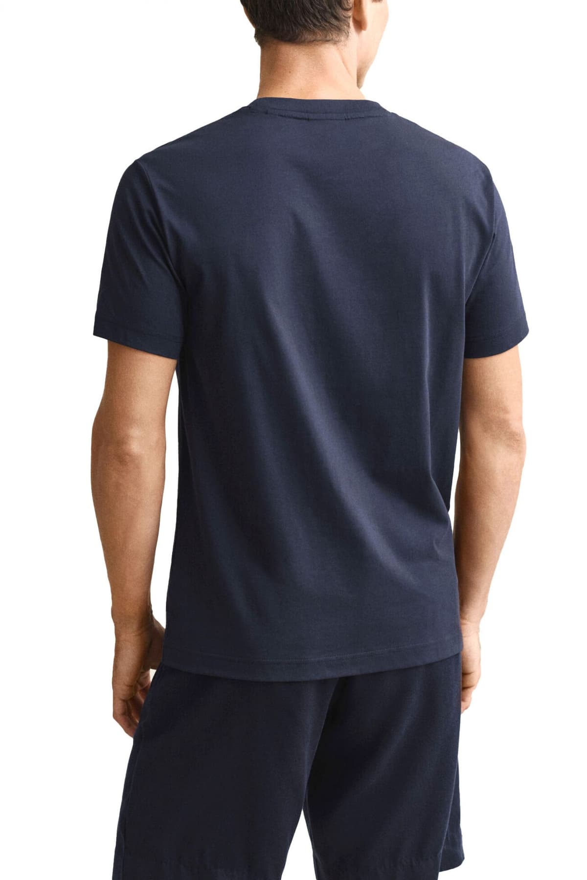 Men's T-Shirts Gant Blue