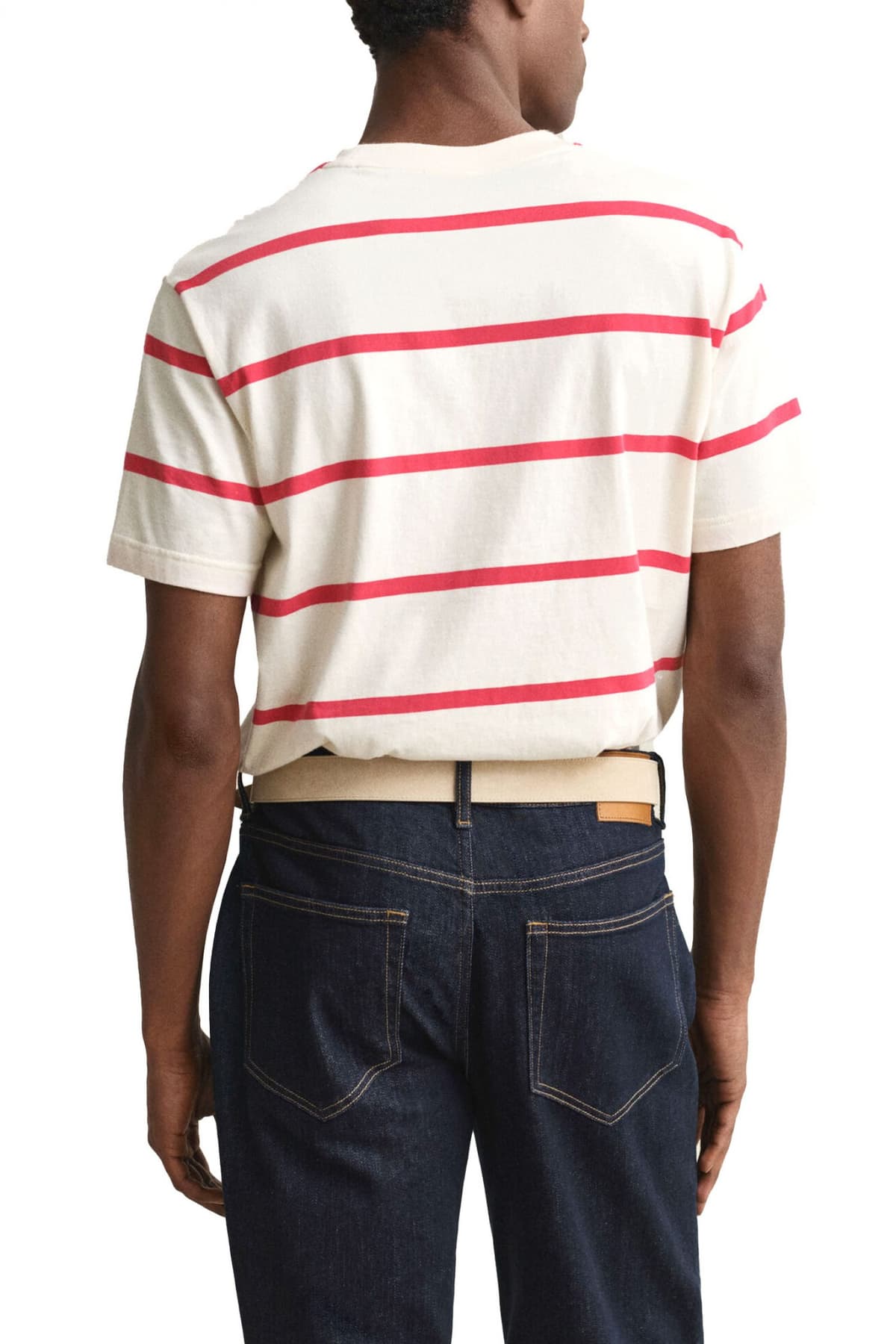 Men's T-Shirts Gant Ecru