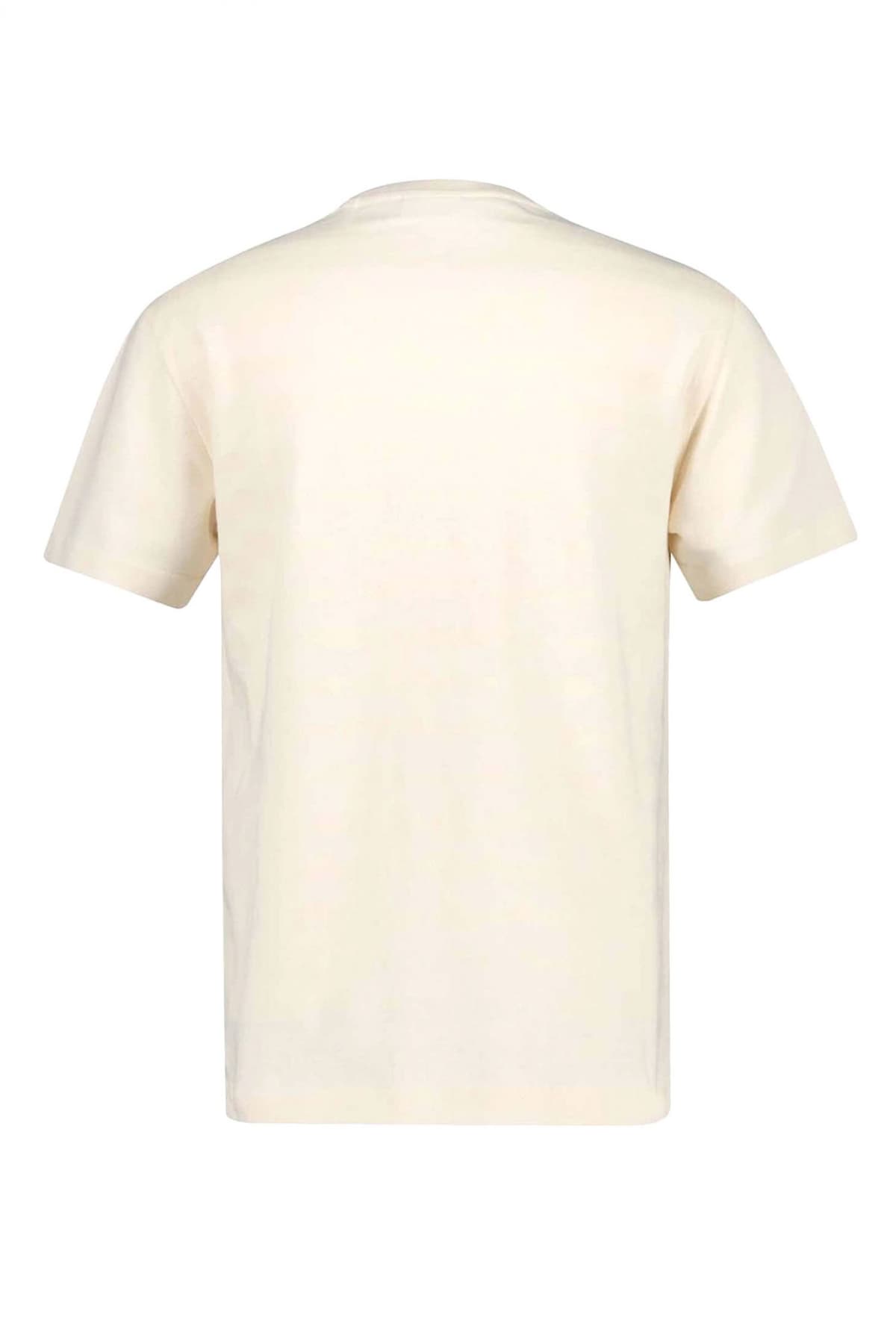 Men's T-Shirts Gant Ecru