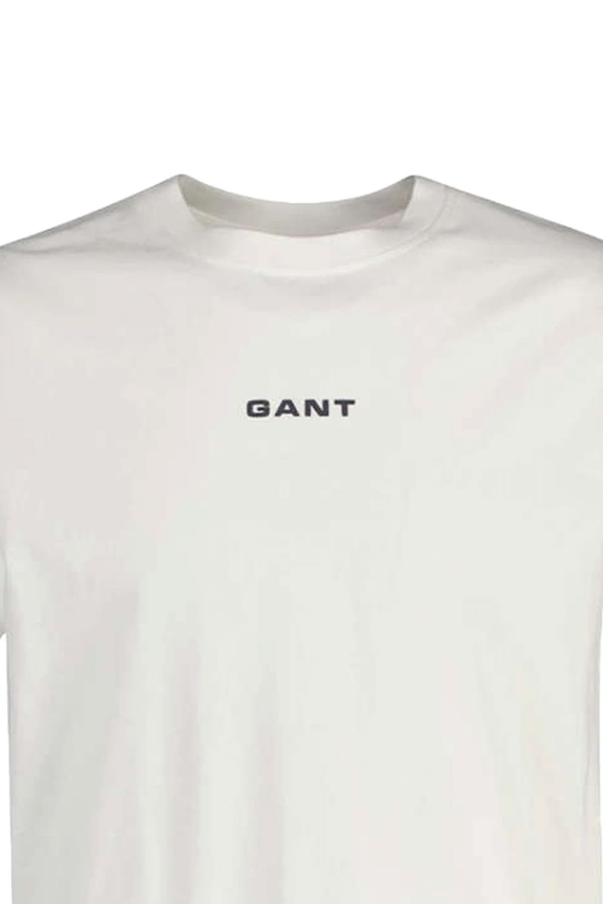 Men's T-Shirts Gant Ecru