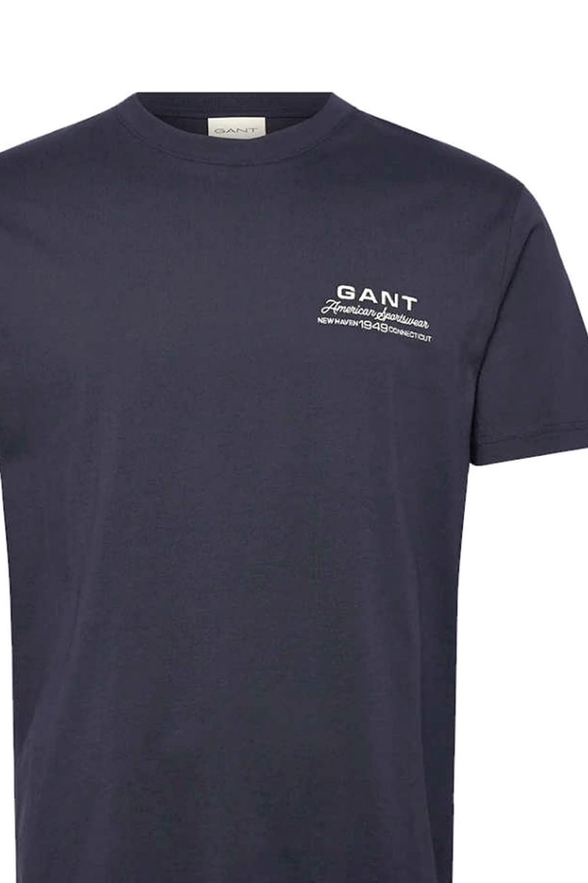 Men's T-Shirts Gant Blue