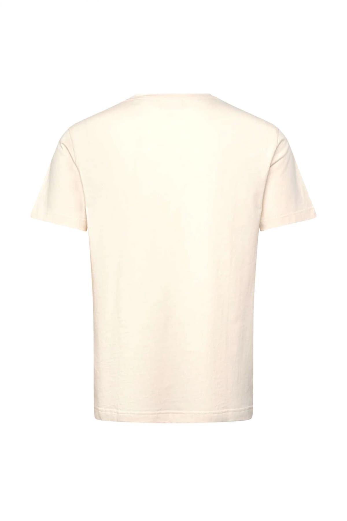 Men's T-Shirts Gant Ecru