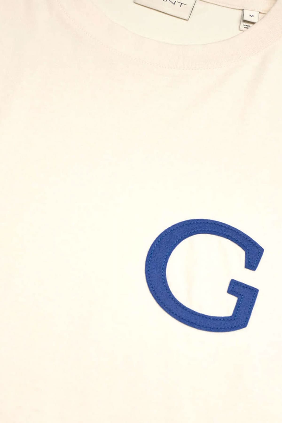 Men's T-Shirts Gant Ecru