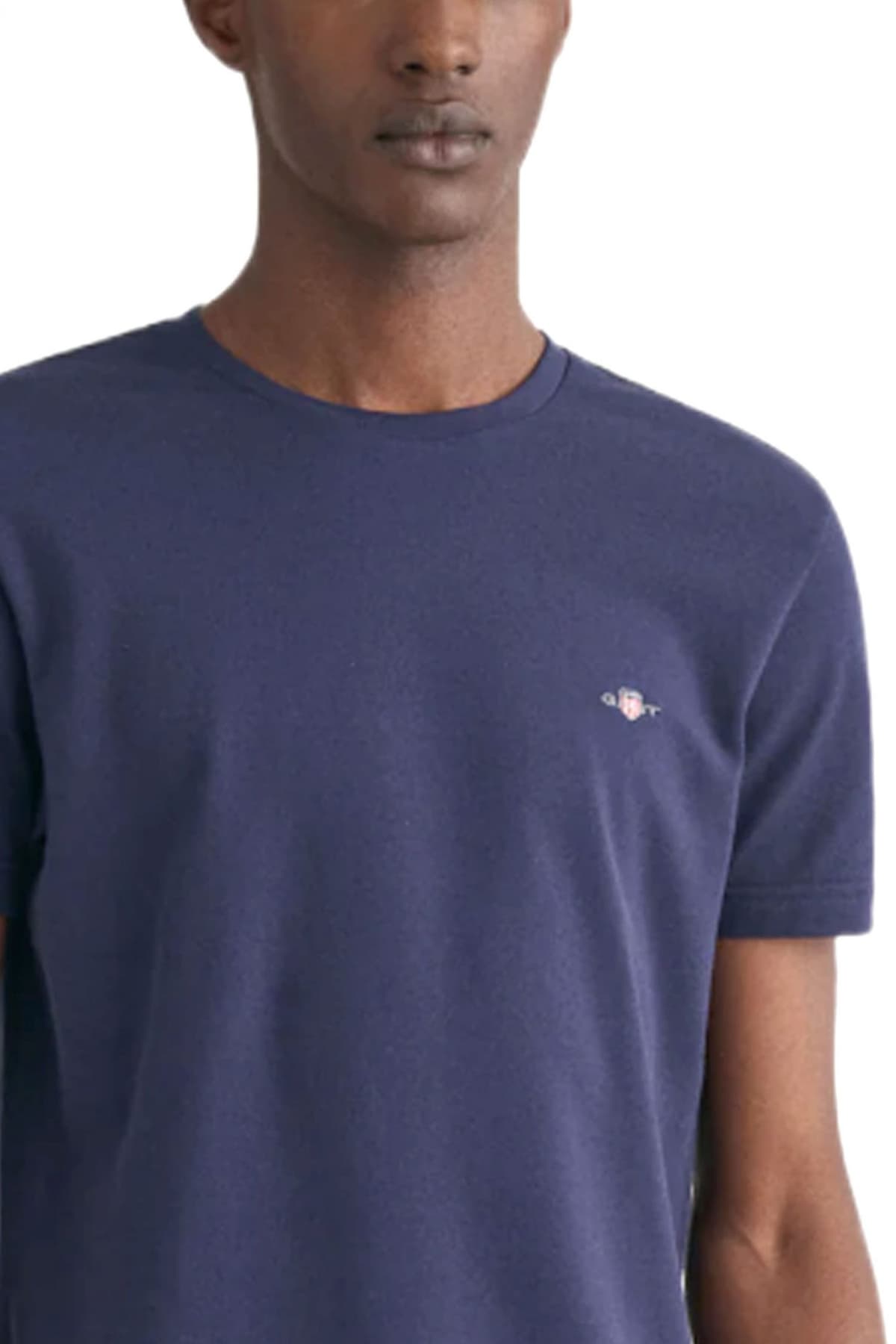 Men's T-Shirts Gant Blue