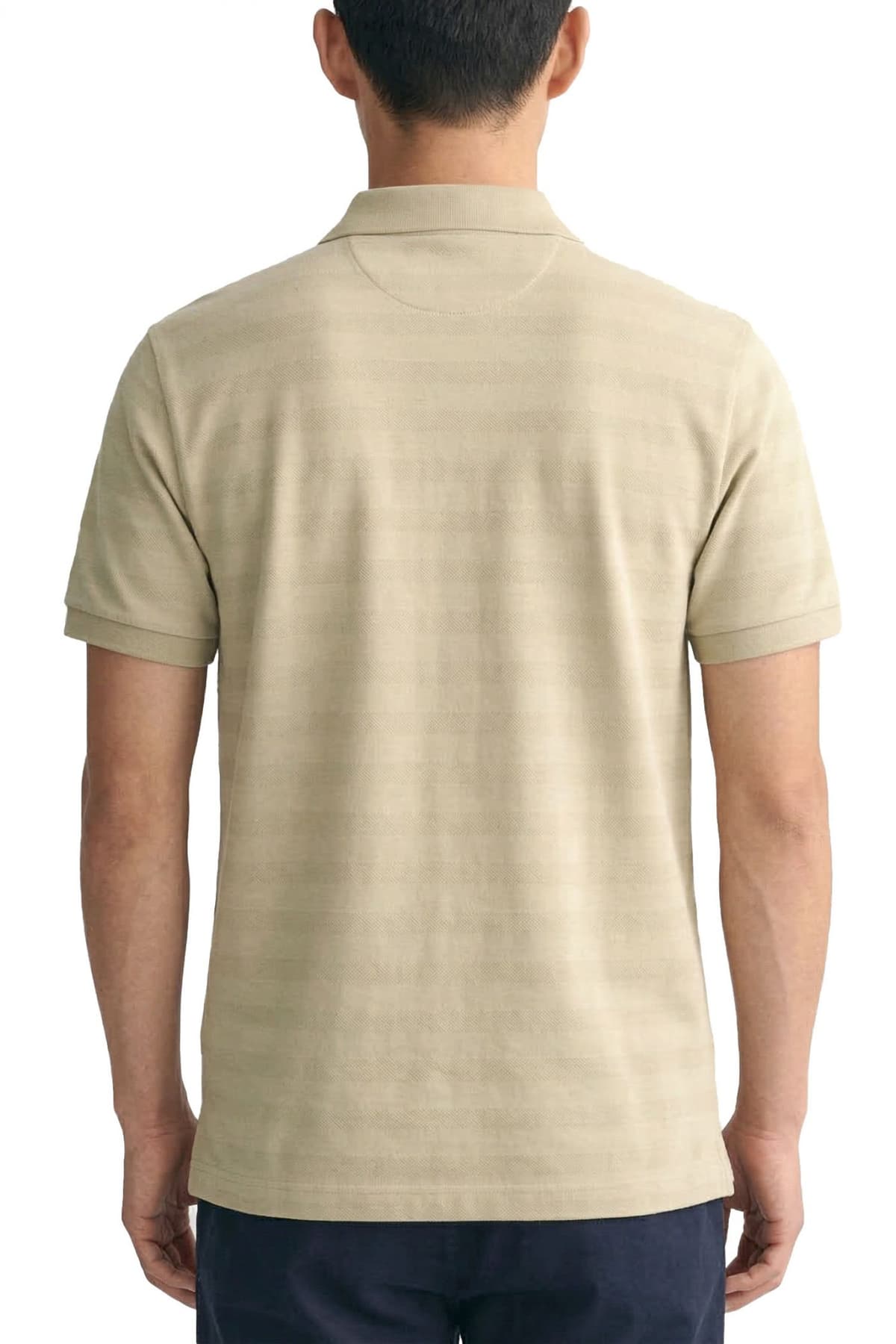Men's Polo Shirts Gant Beige