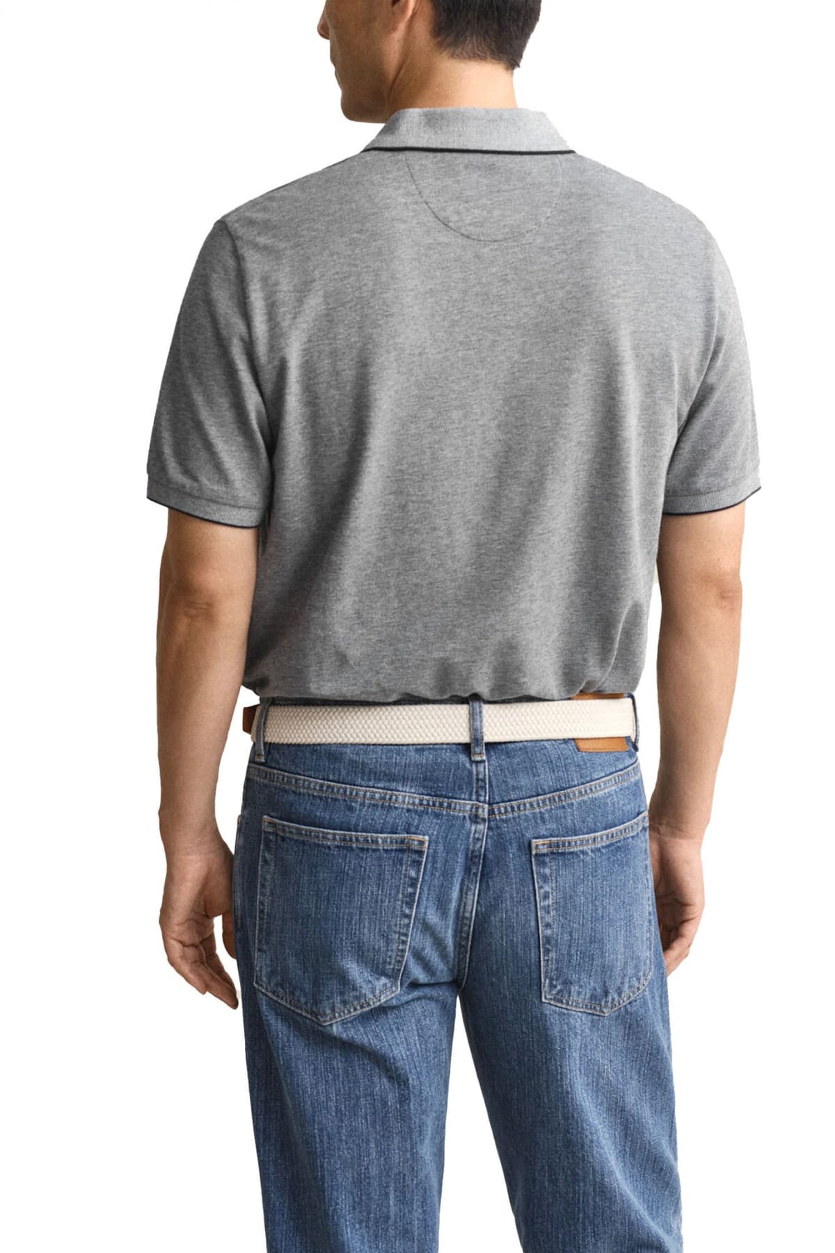 Men's Polo Shirts Gant Blue