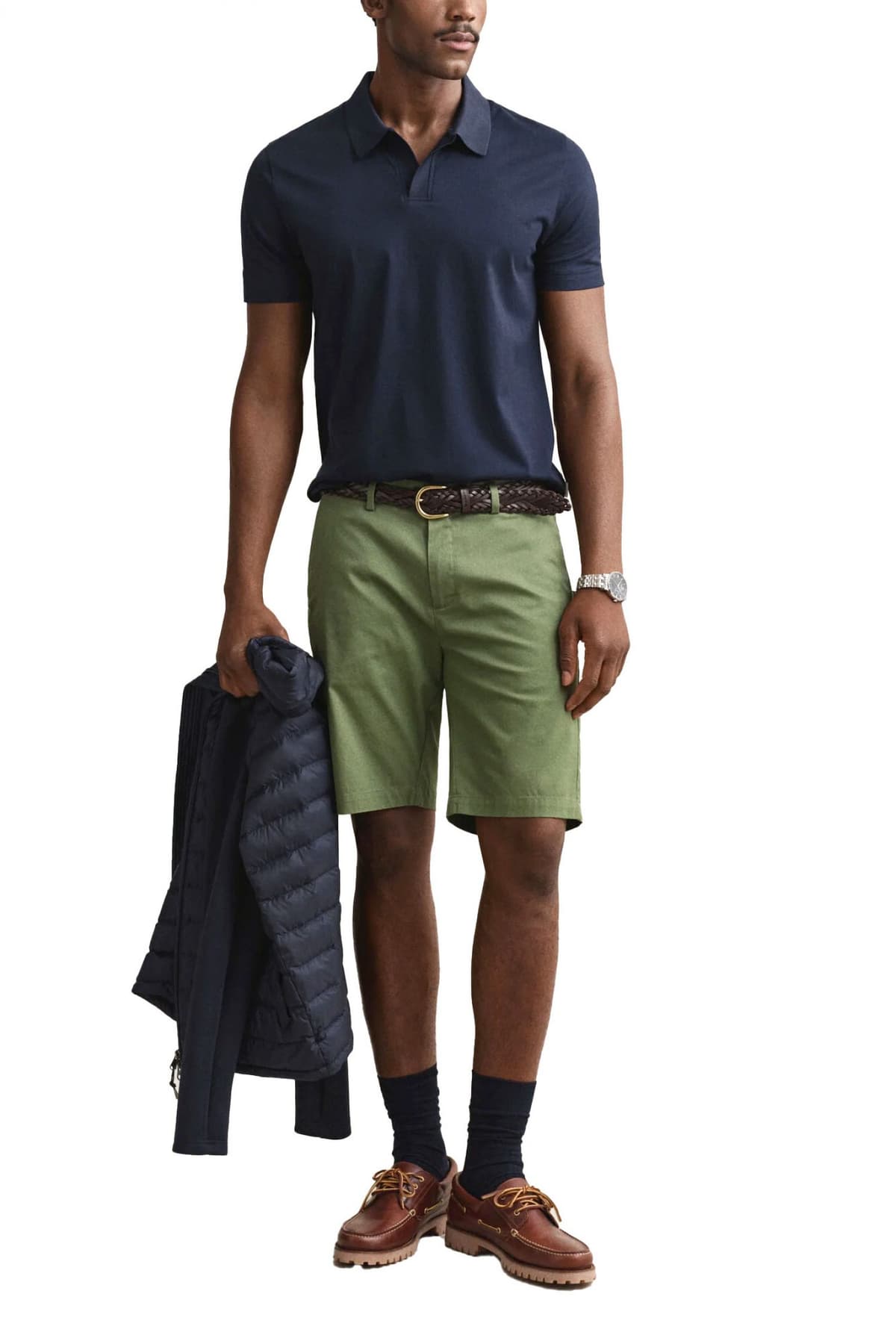 Men's Polo Shirts Gant Blue