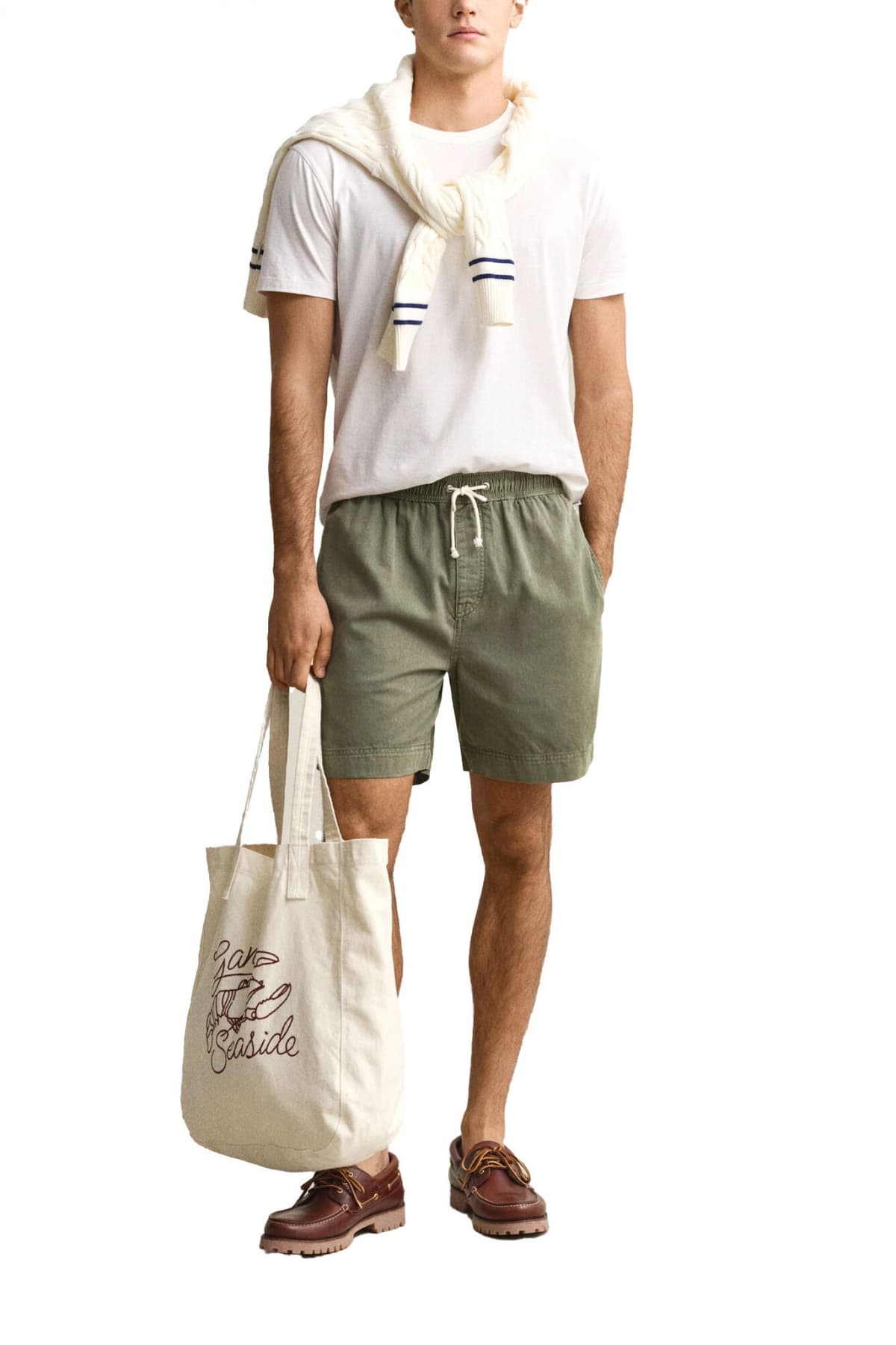 Men's Shorts Gant Green