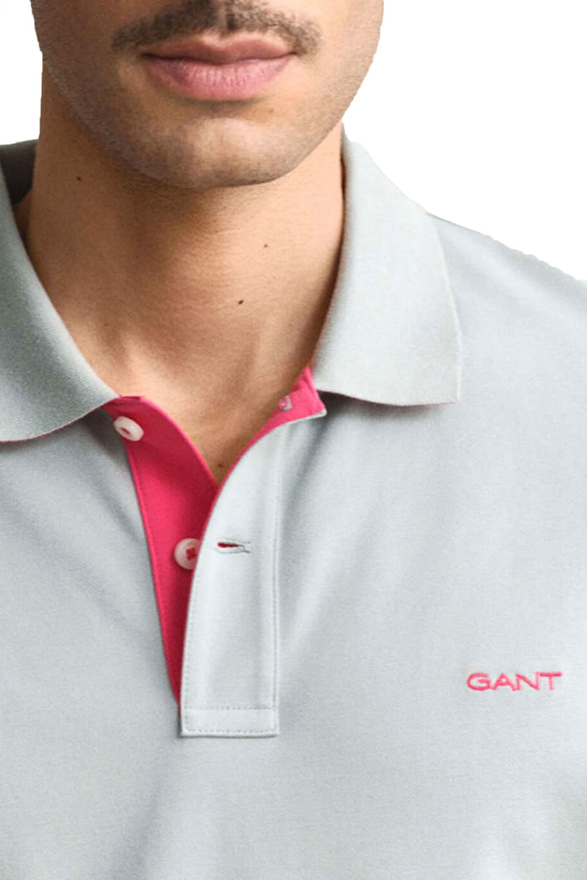 Men's Polo Shirts Gant Green