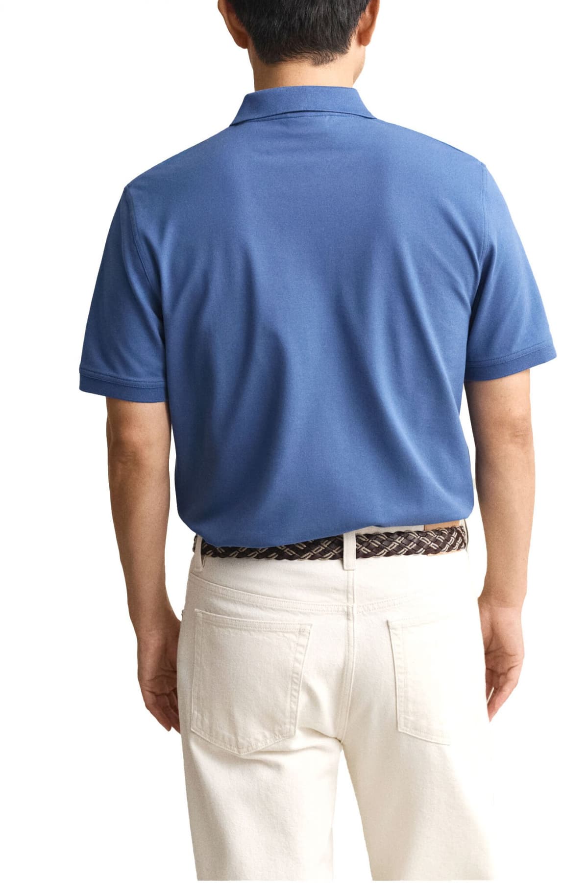 Men's Polo Shirts Gant Blue