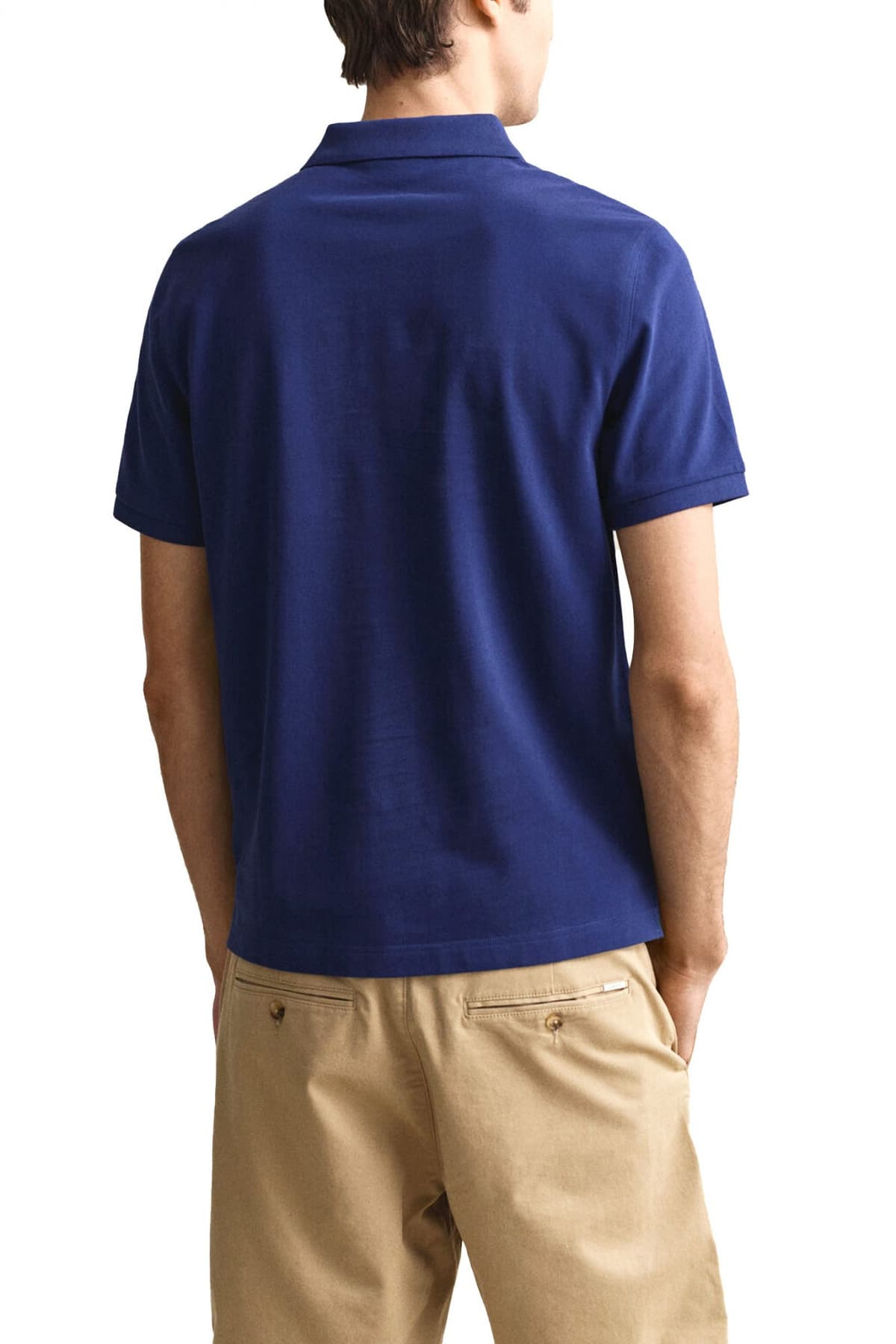 Men's Polo Shirts Gant Blue
