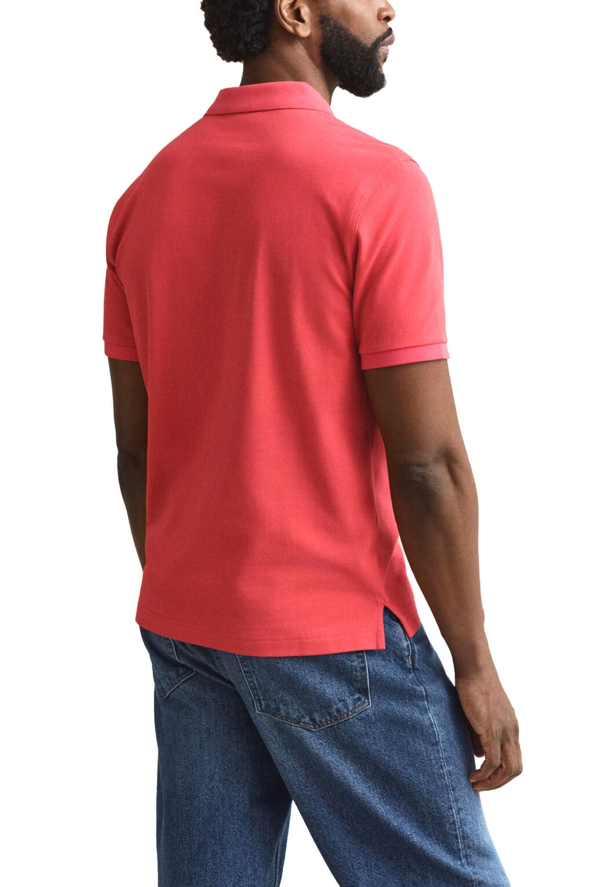 Men's Polo Shirts Gant Red