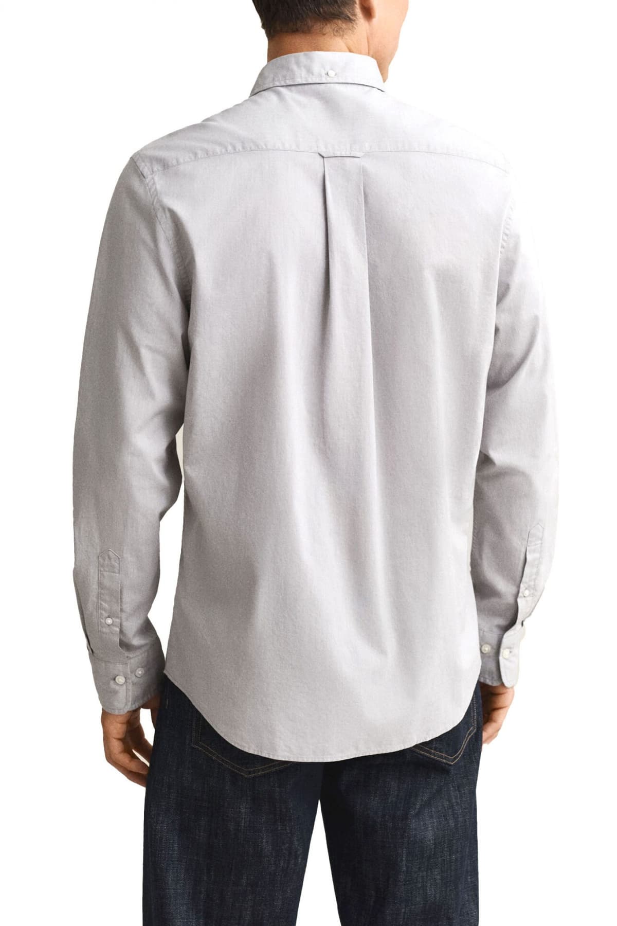 Men's Shirts Gant Gray