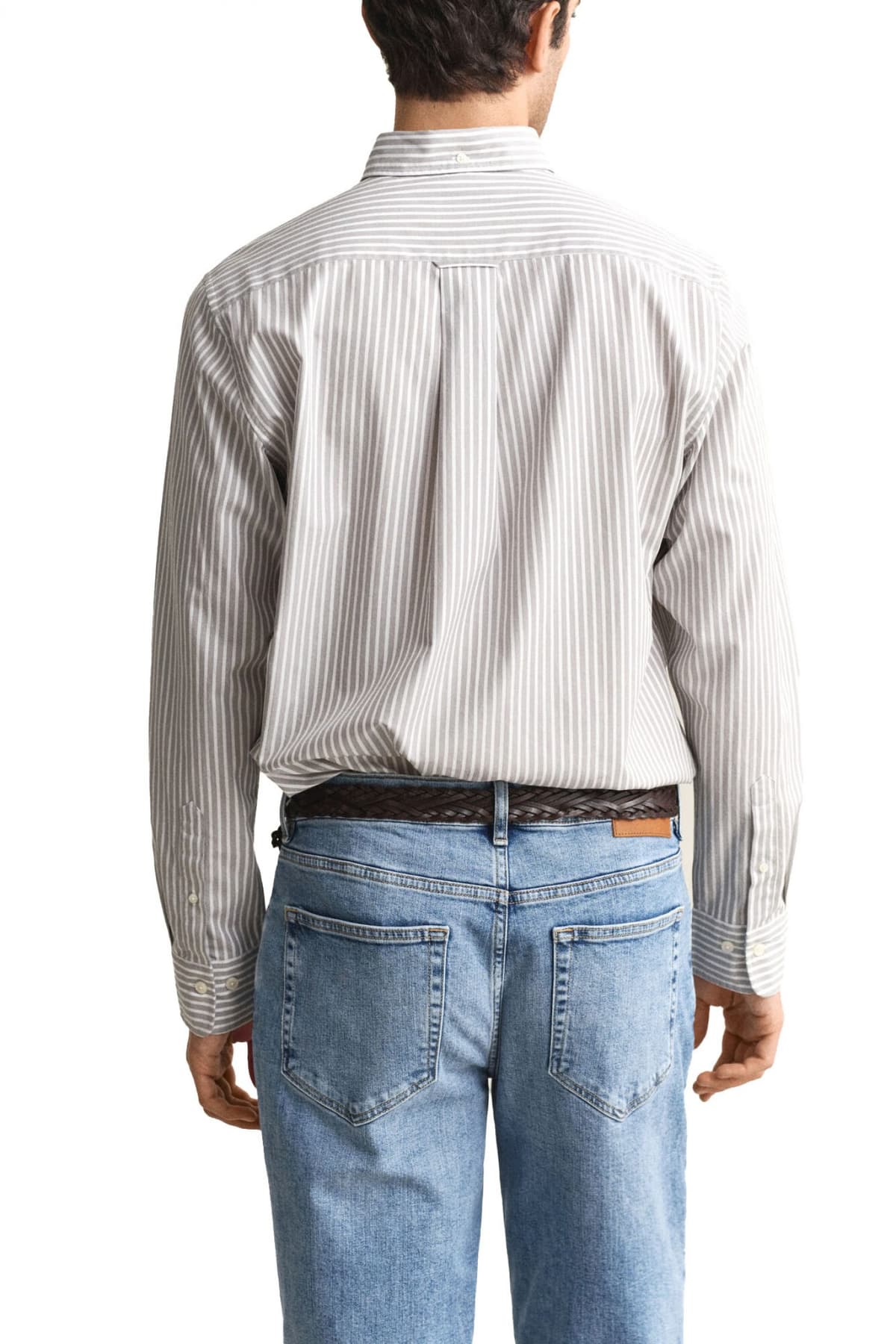 Men's Shirts Gant Gray