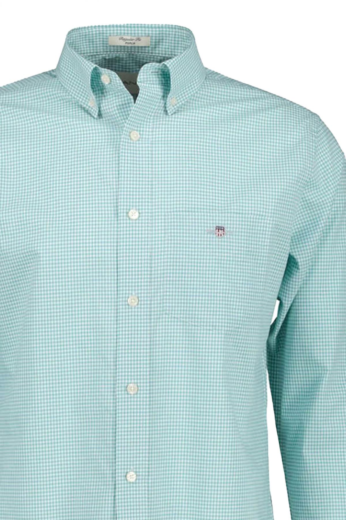Men's Shirts Gant Green