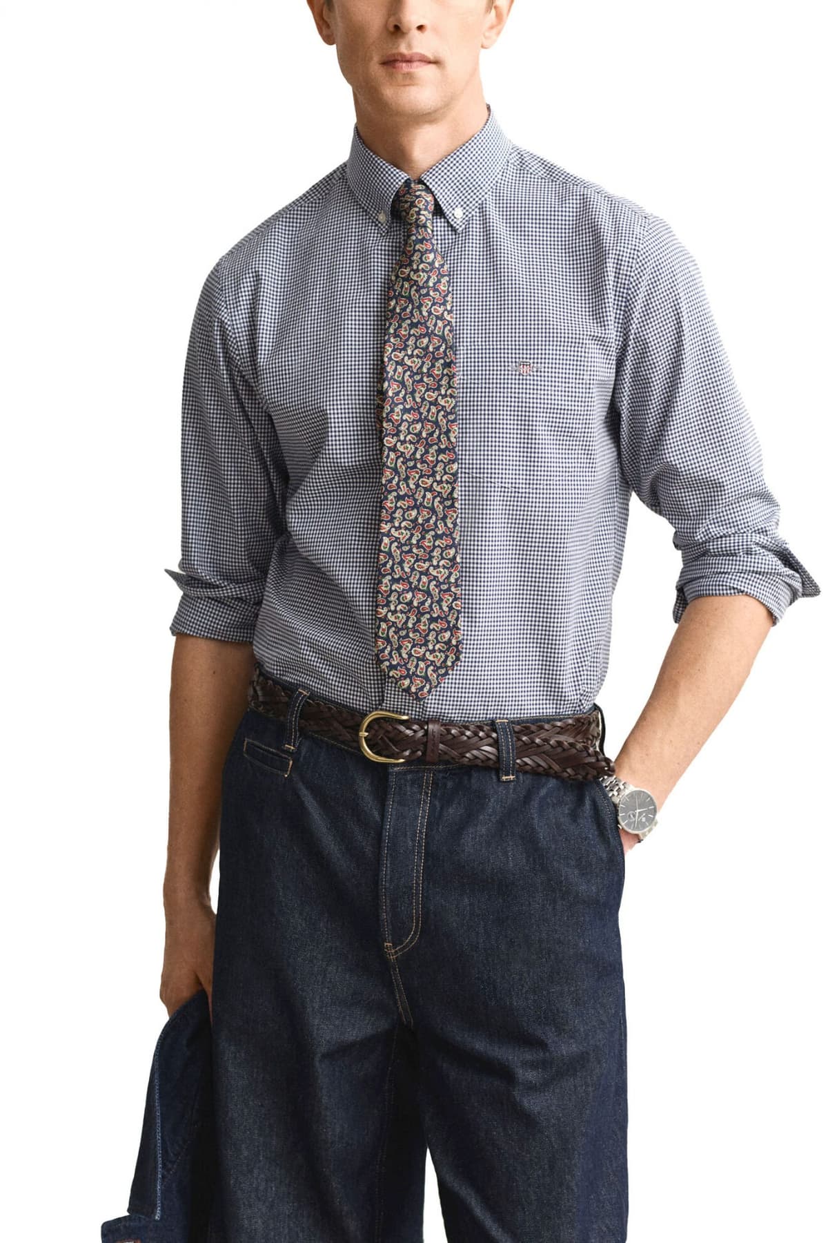 Men's Shirts Gant Blue