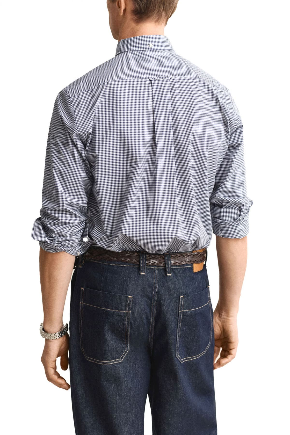 Men's Shirts Gant Blue