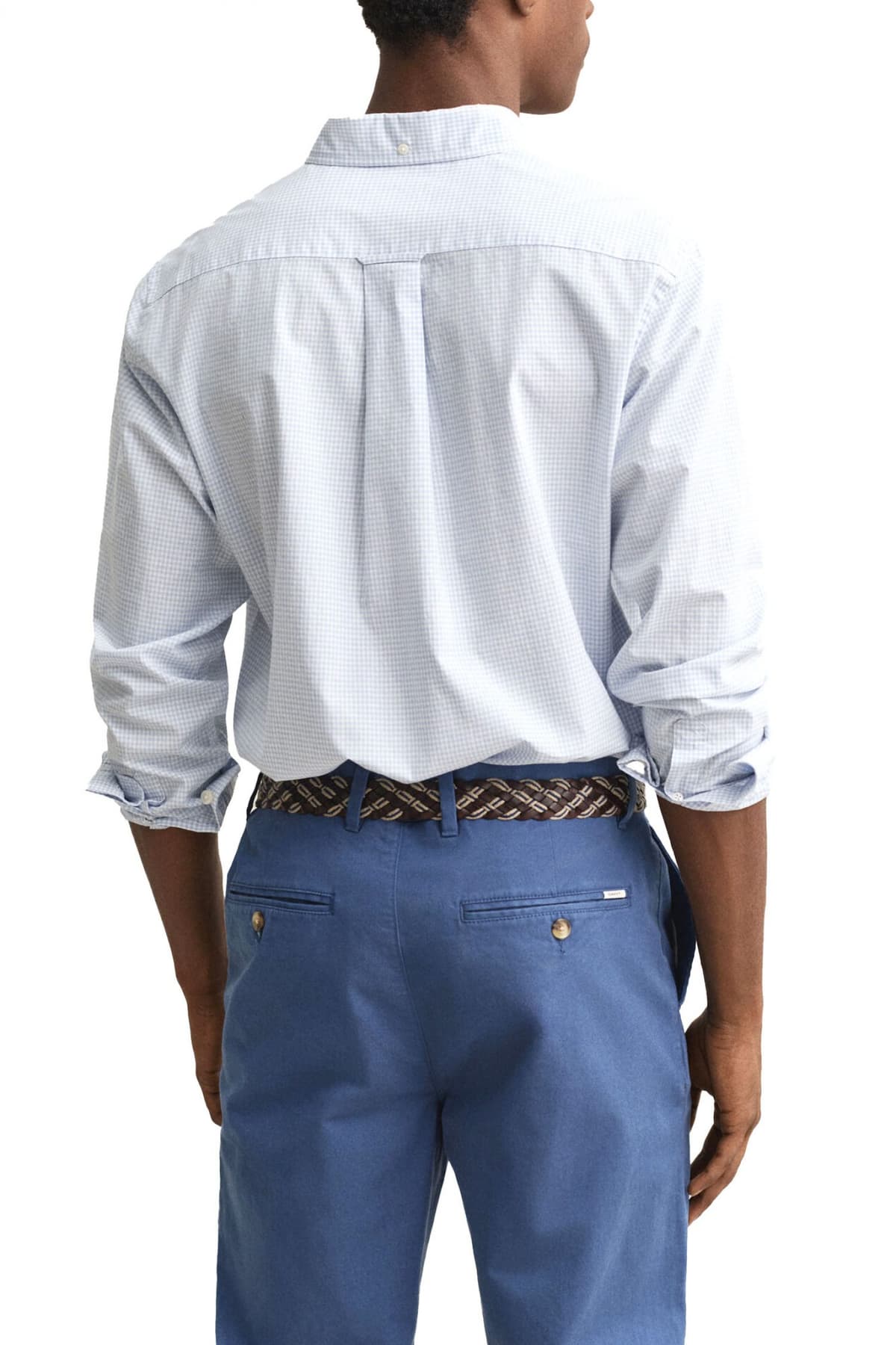 Men's Shirts Gant Blue