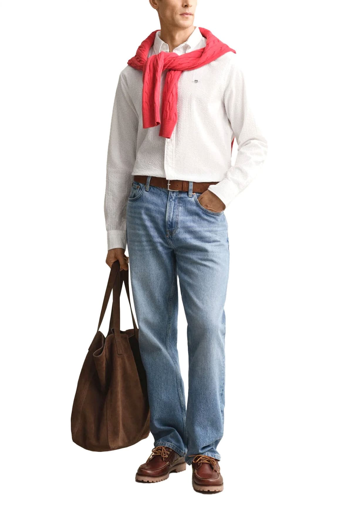 Men's Shirts Gant White