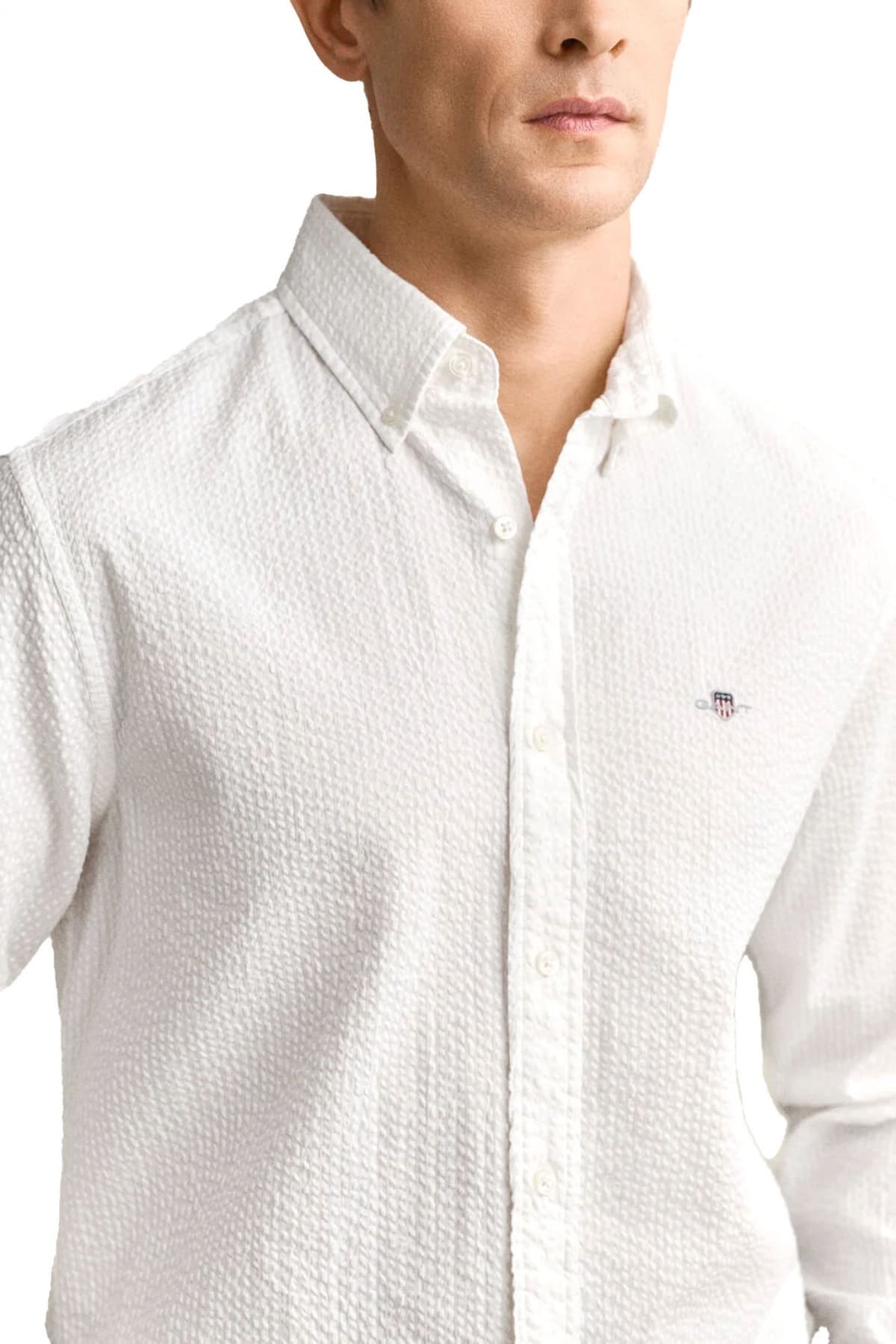 Men's Shirts Gant White