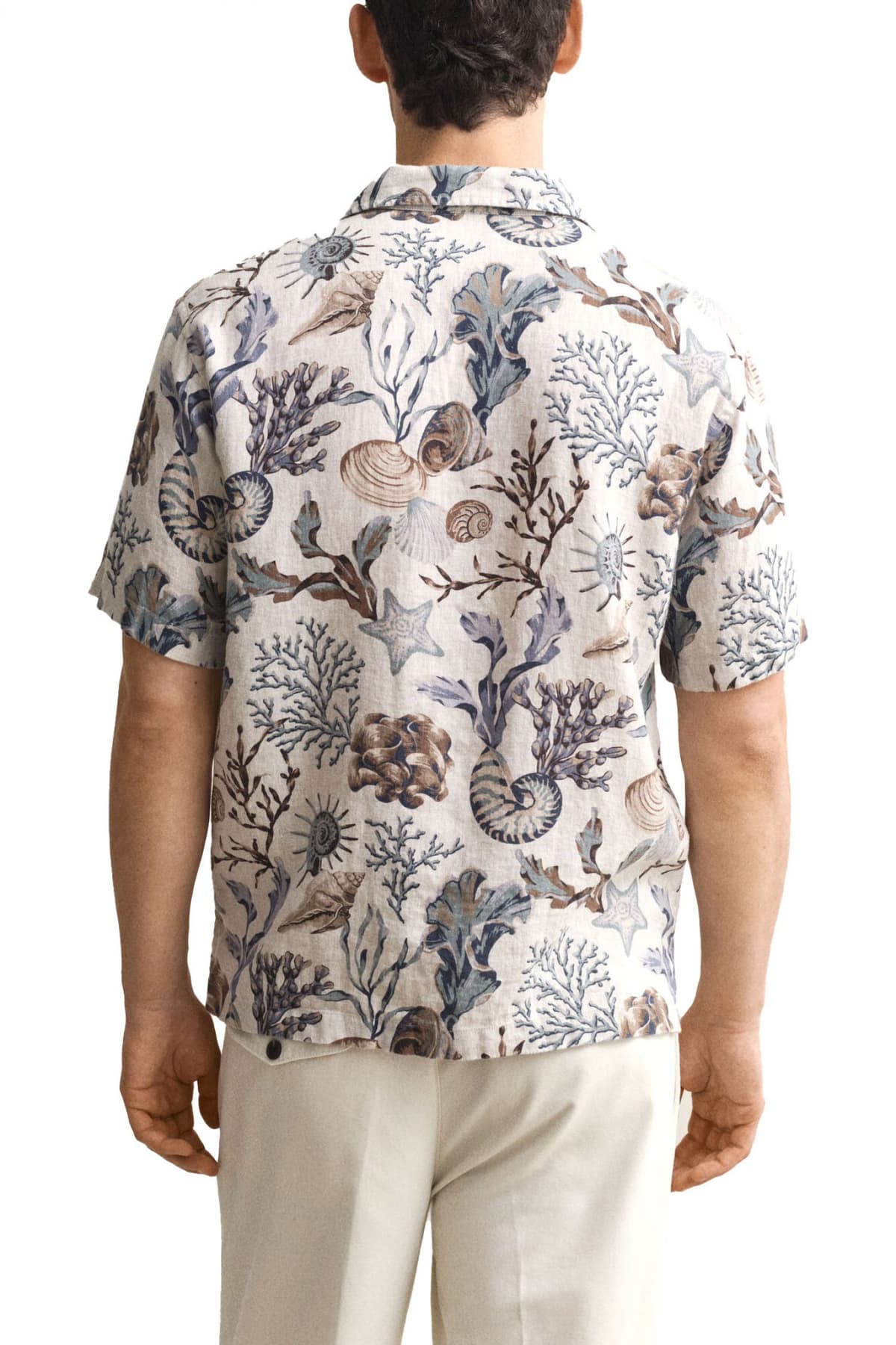 Men's Shirts Gant Beige