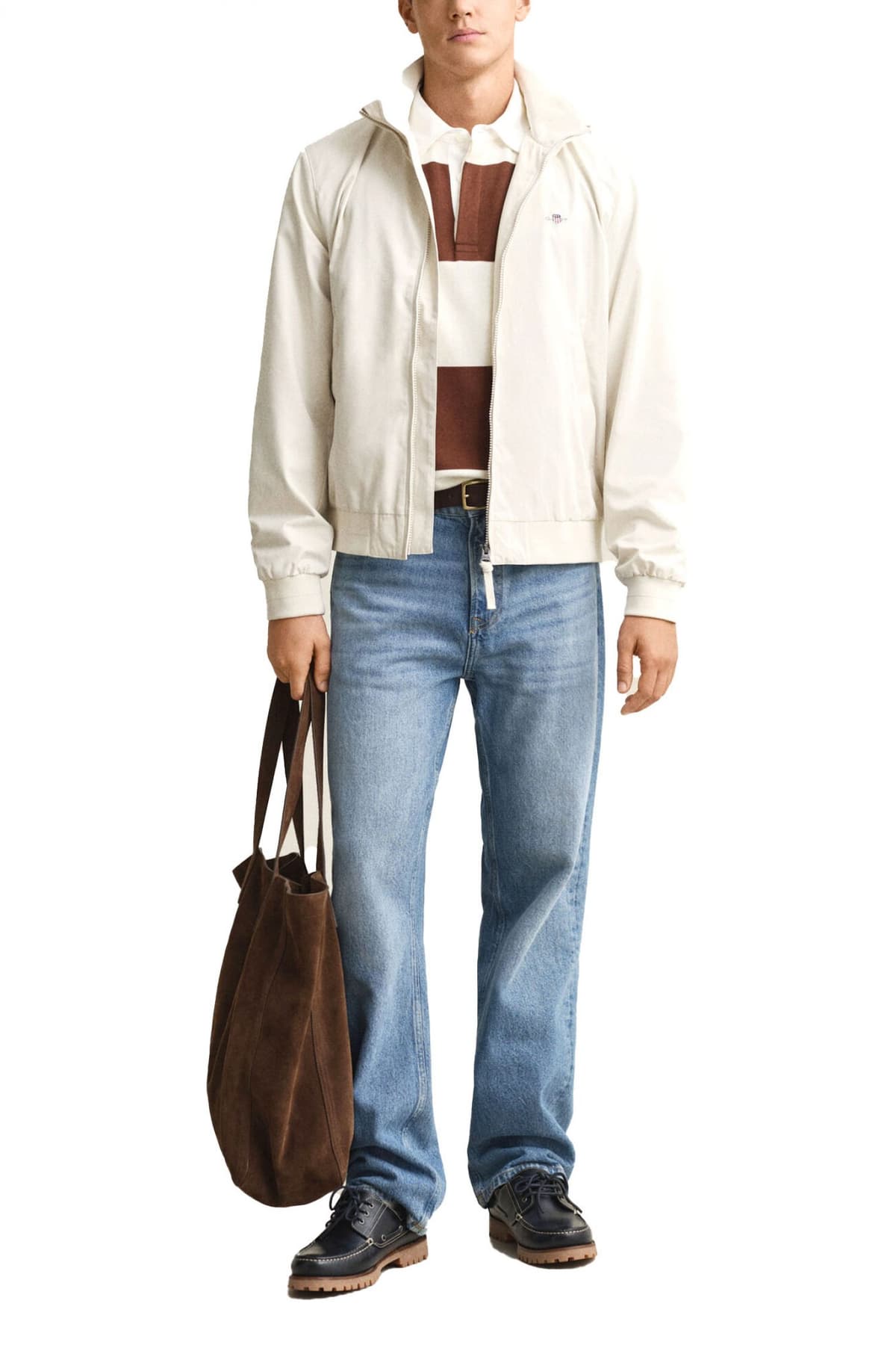 Men's Jackets & Coats Gant Ecru