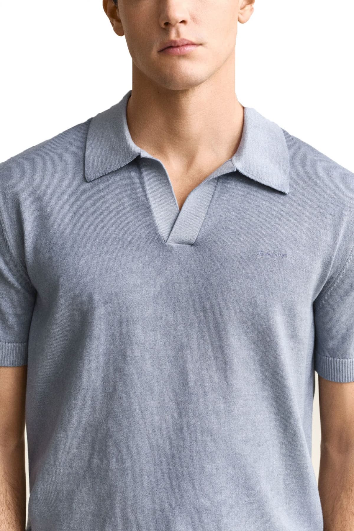 Men's Polo Shirts Gant Blue