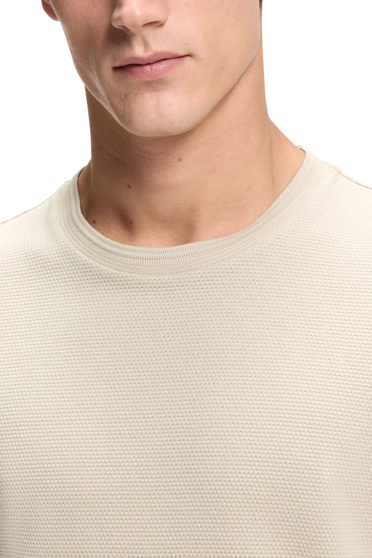 Men's T-Shirts Boss Beige