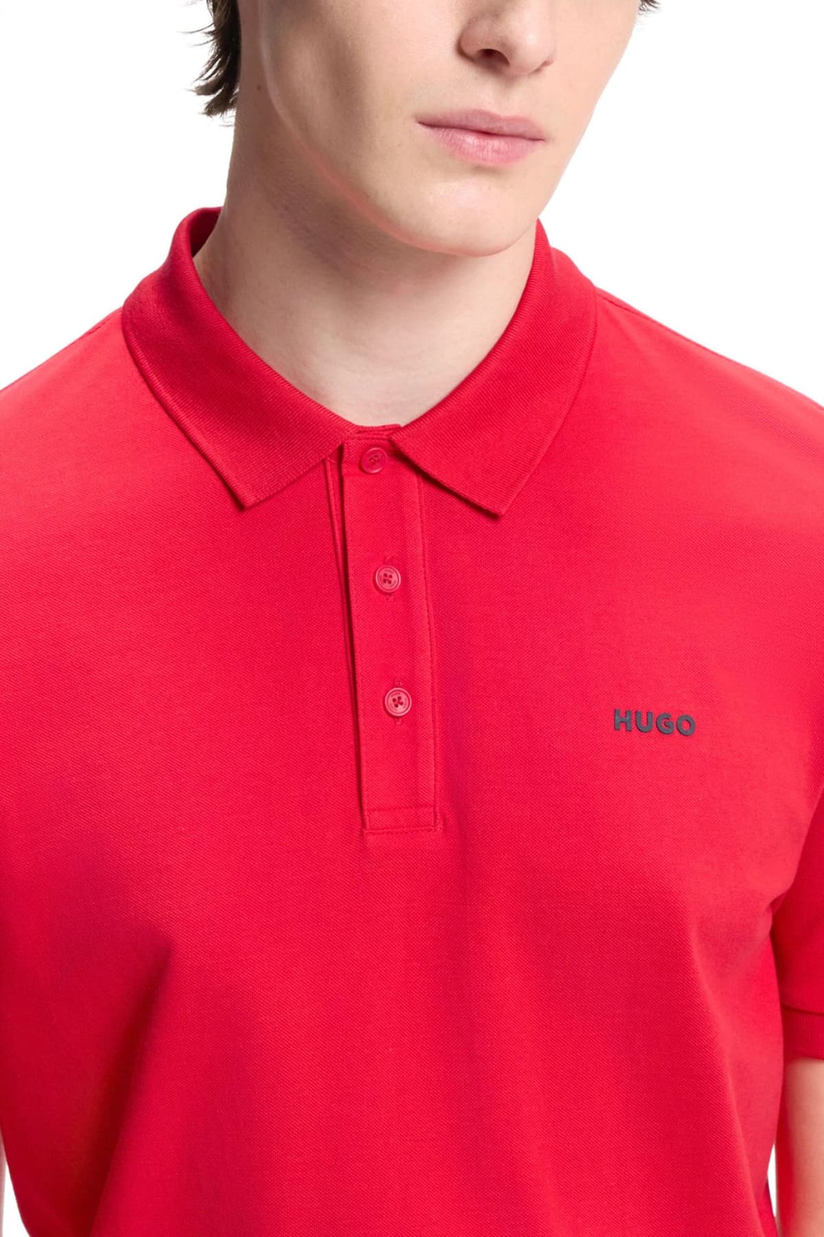 Men's Polo Shirts Hugo Red