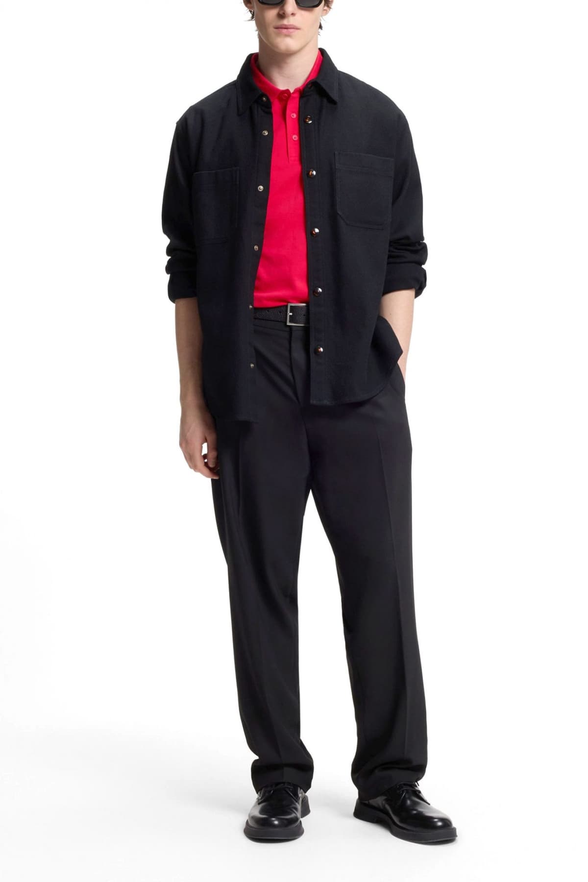 Men's Polo Shirts Hugo Red