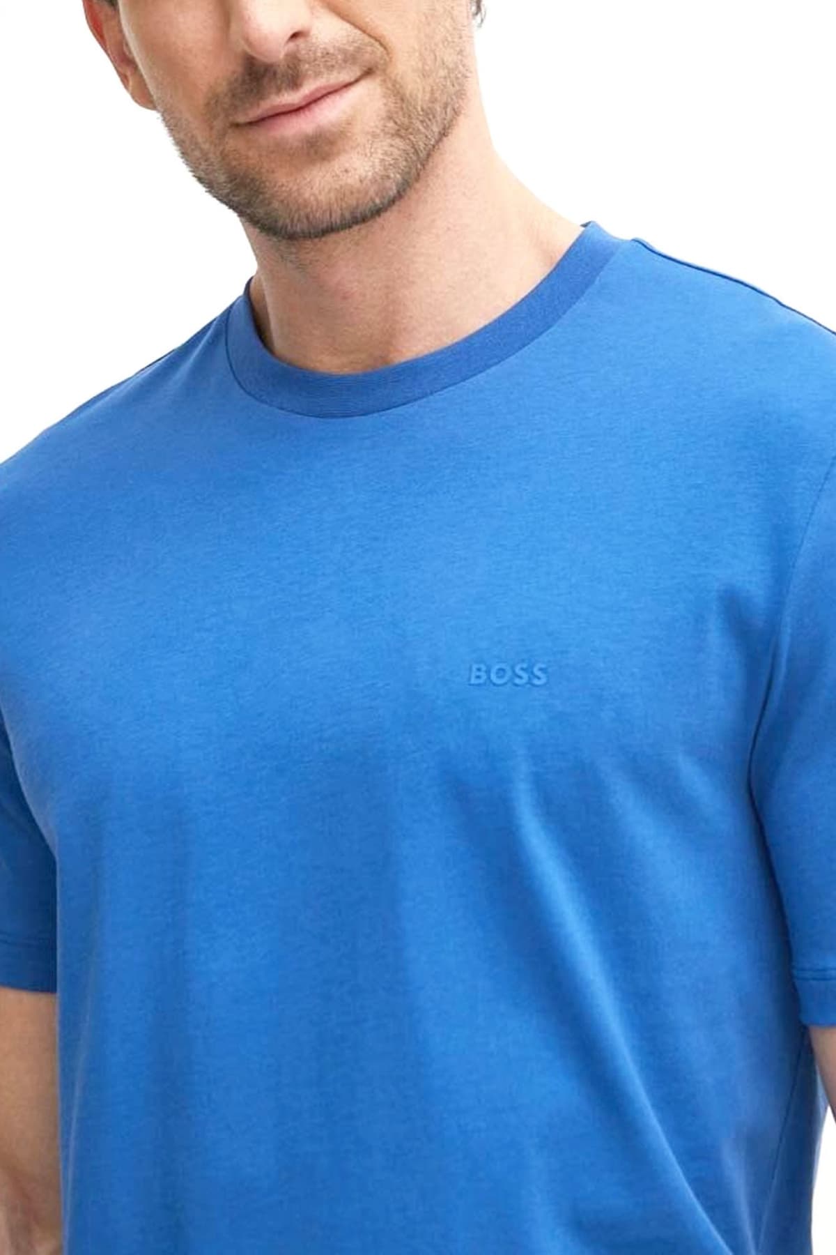 Men's T-Shirts Boss Blue
