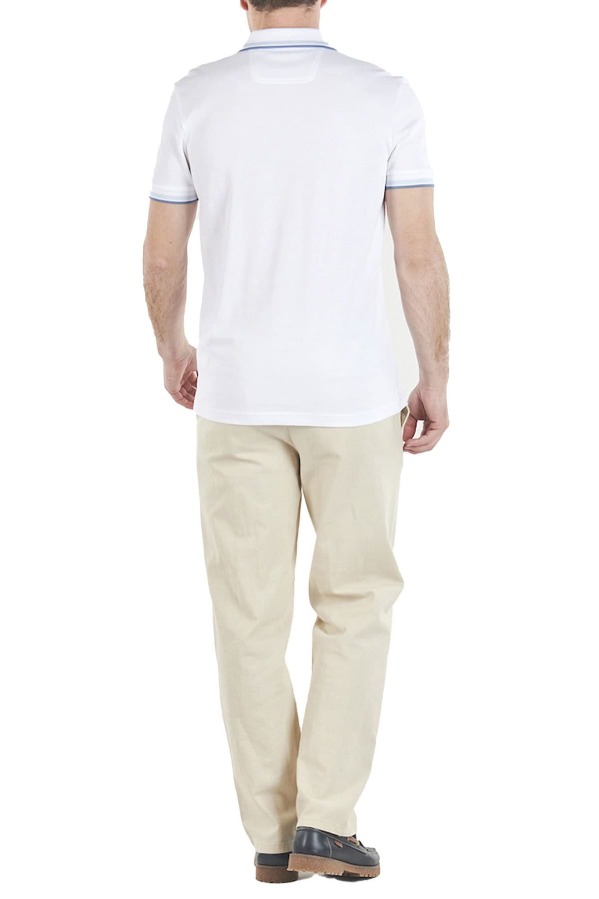 Men's Polo Shirts BOSS White