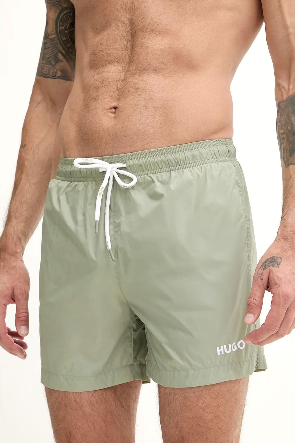 Men's Swimwear Hugo Khaki