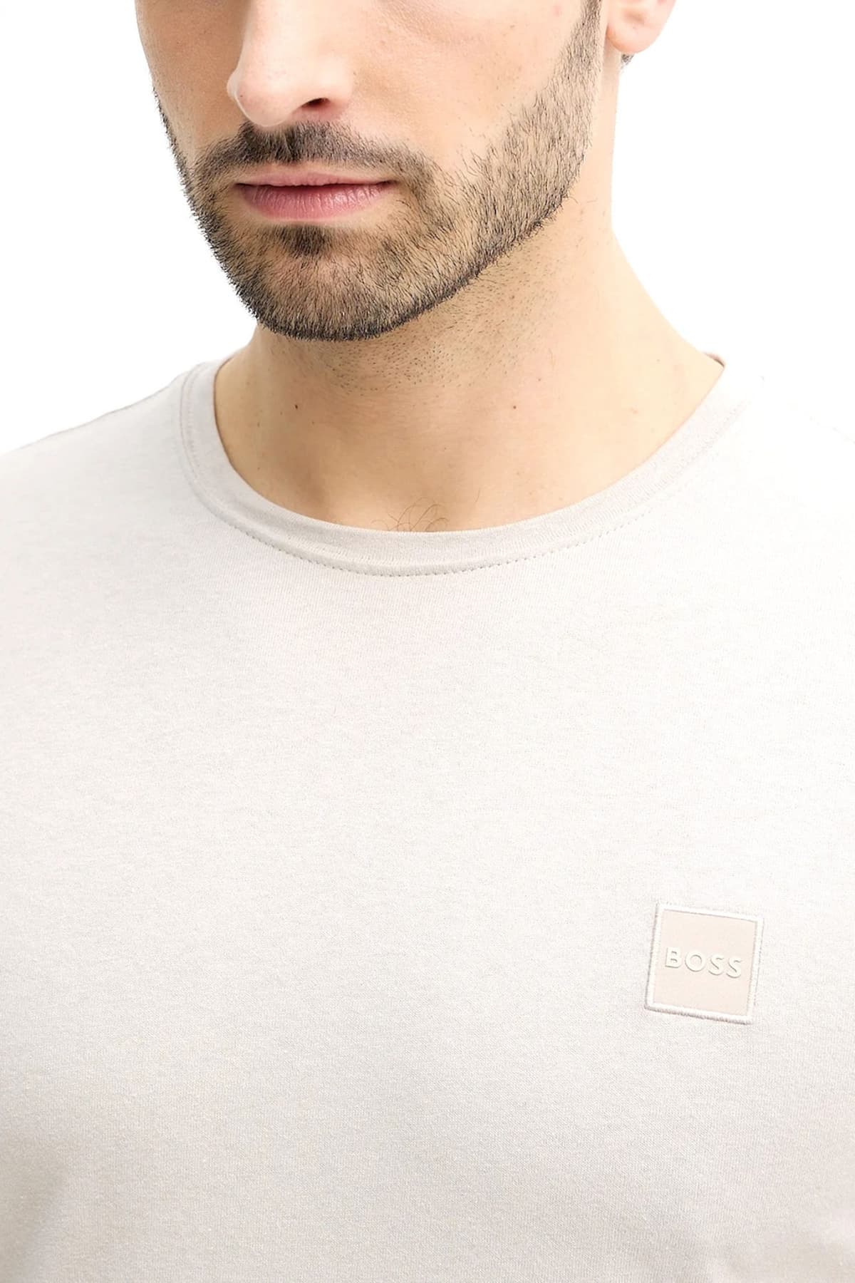 Men's T-Shirts Boss Beige