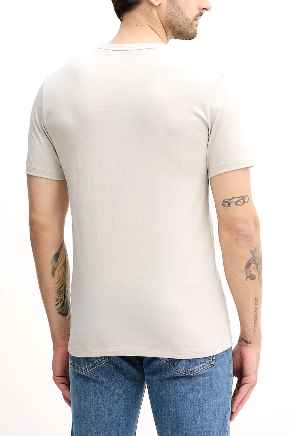 Men's T-Shirts Boss Beige