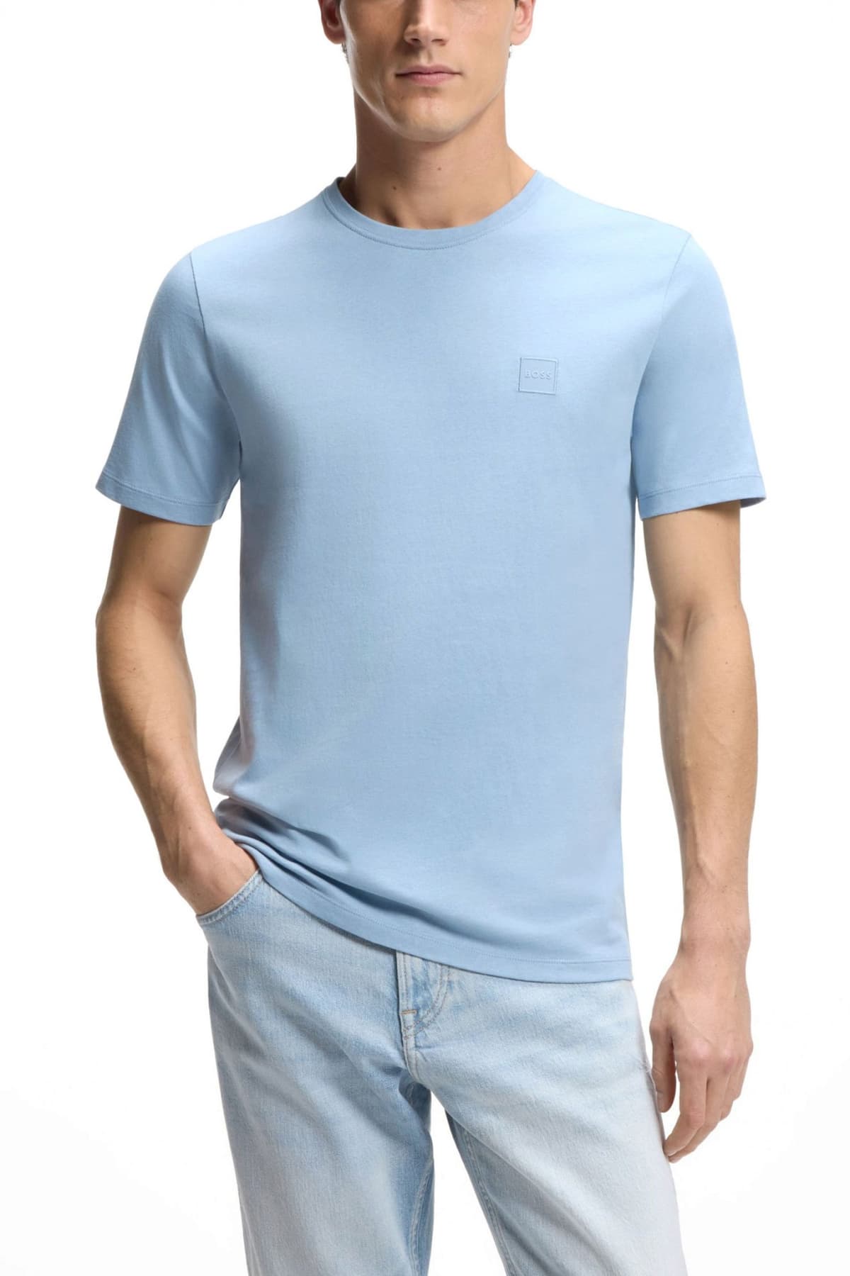 Men's T-Shirts Boss Blue