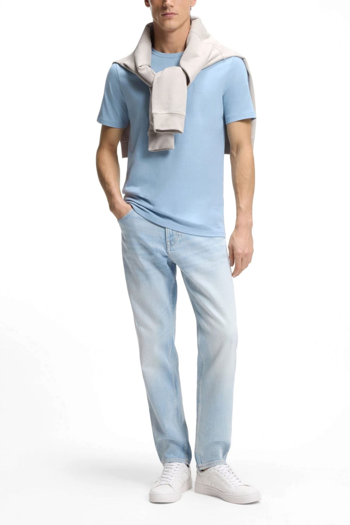 Men's T-Shirts Boss Blue