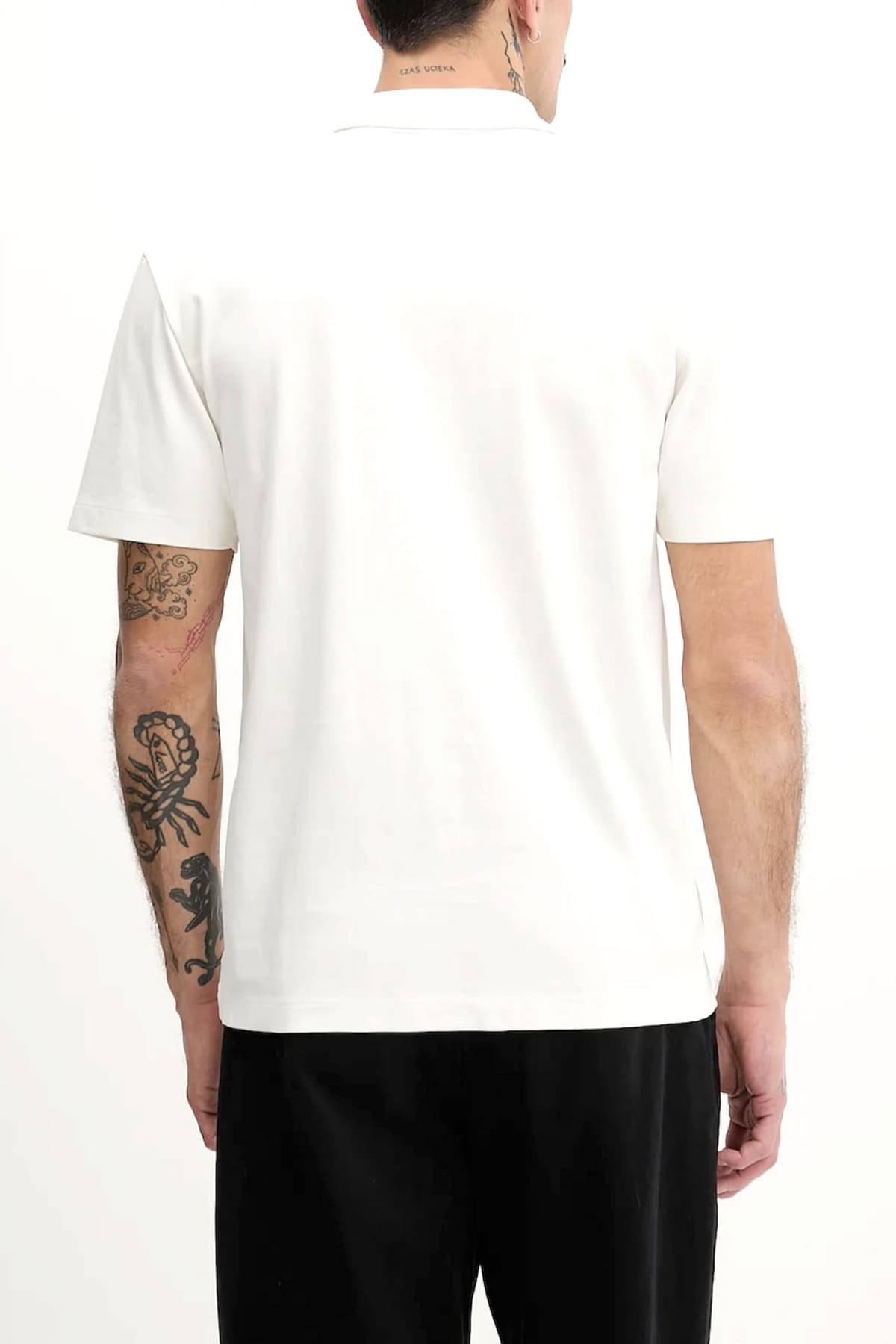 Men's Polo Shirts Hugo Ecru