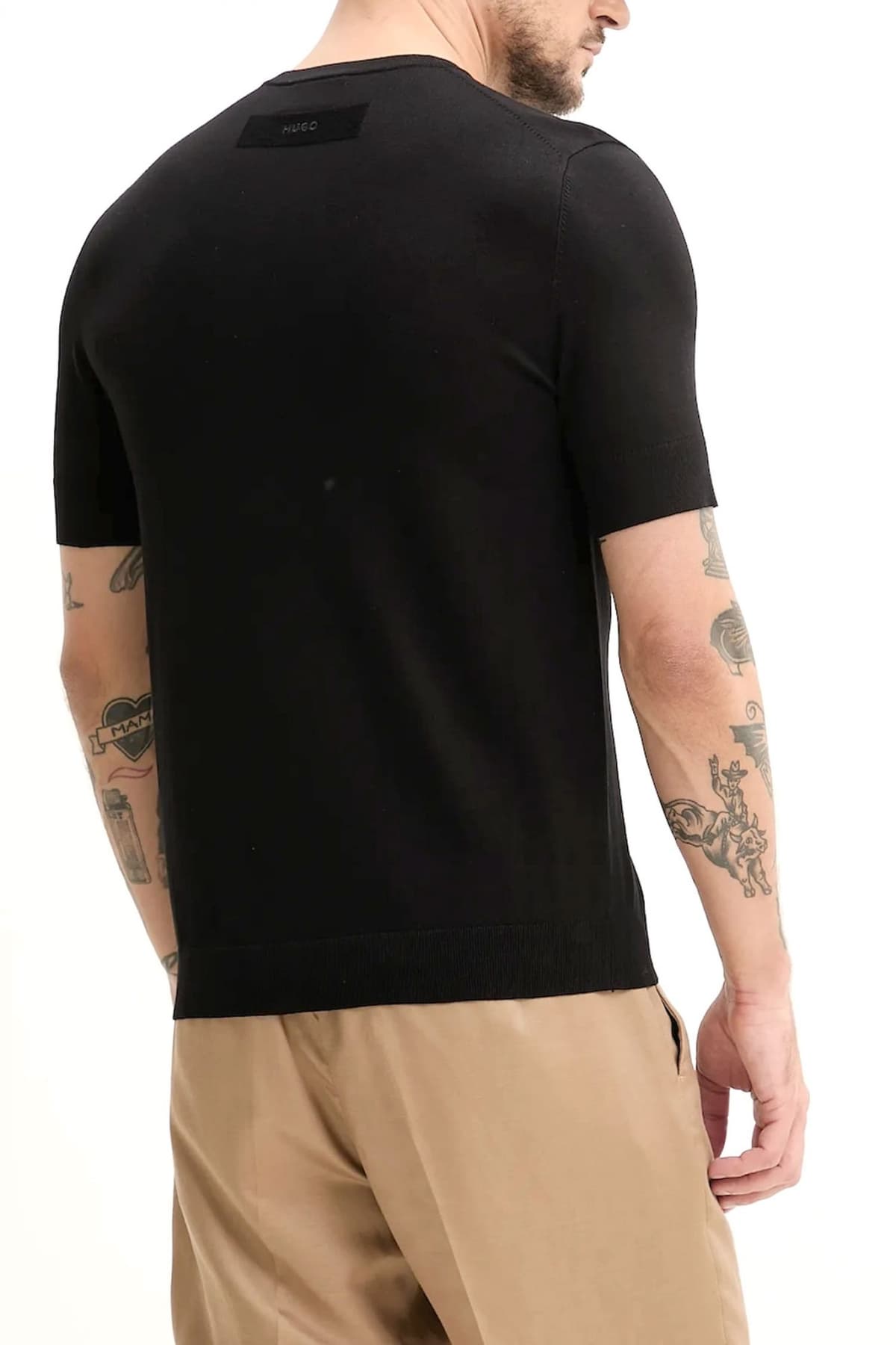 Men's T-Shirts Hugo Black