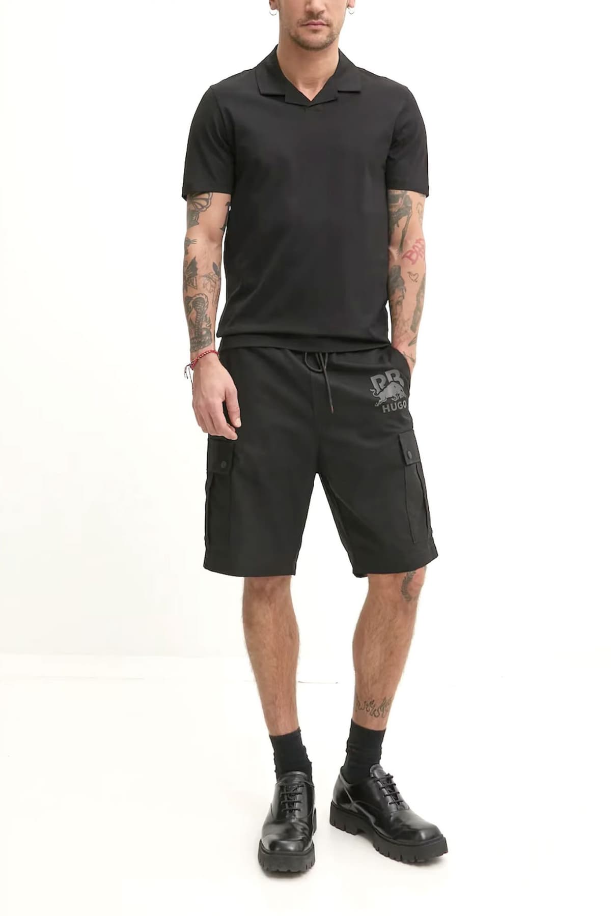 Ανδρικό Dimerspolo Polo Μαύρο HUGO 50542961-001