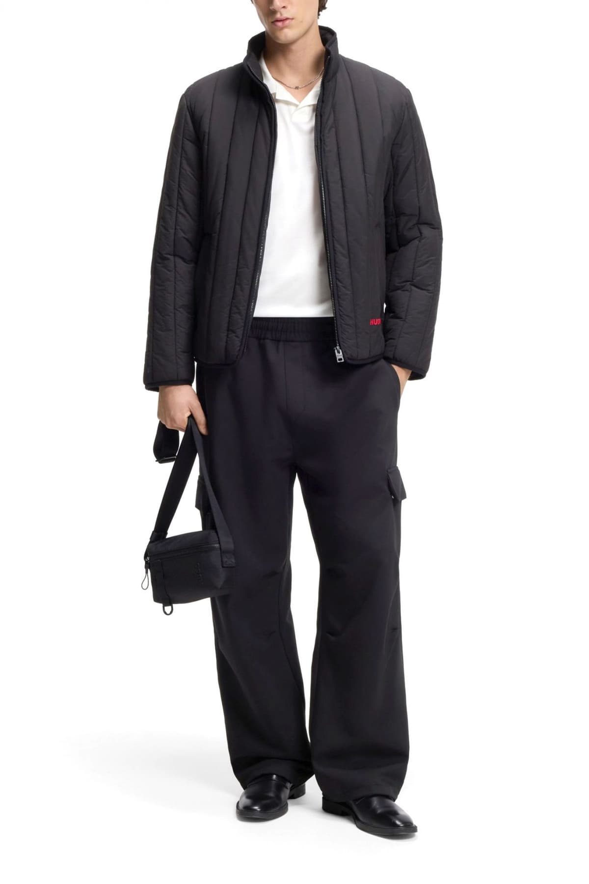 Men's Polo Shirts Hugo White